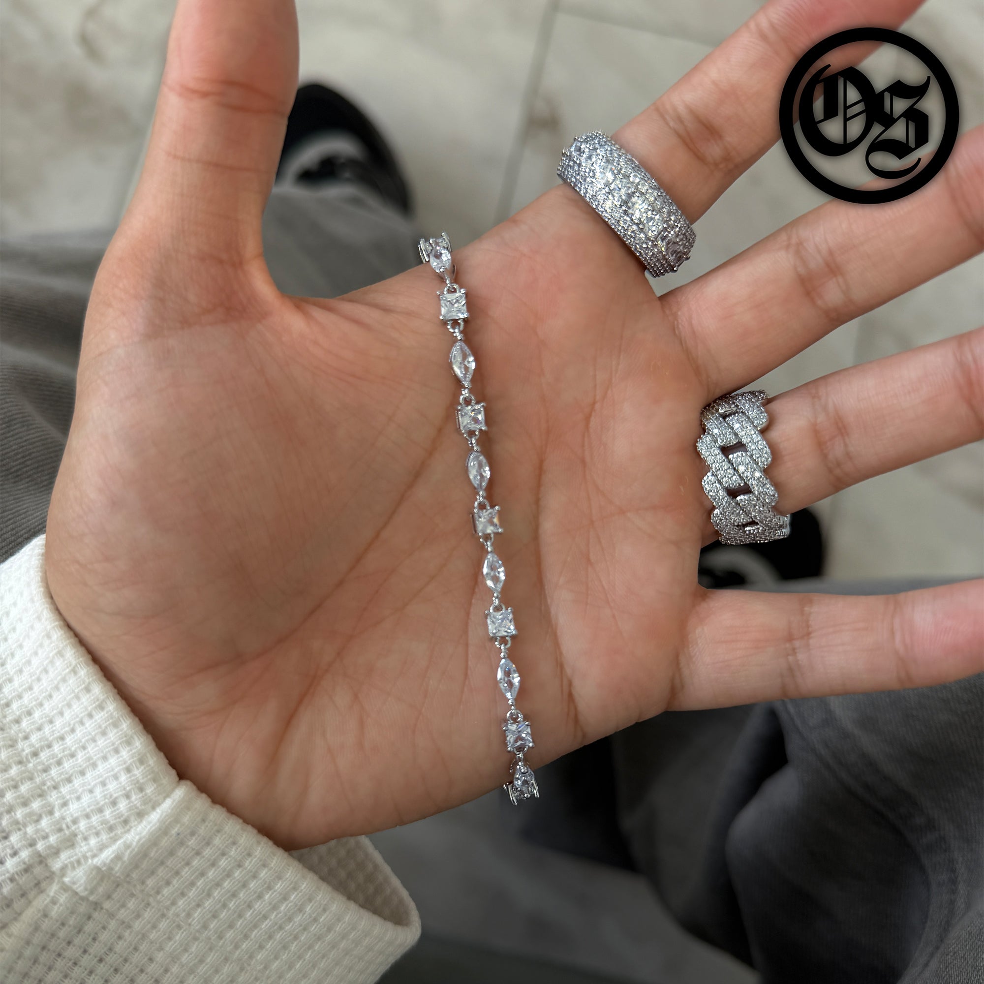 Multi-Crystal Bracelet
