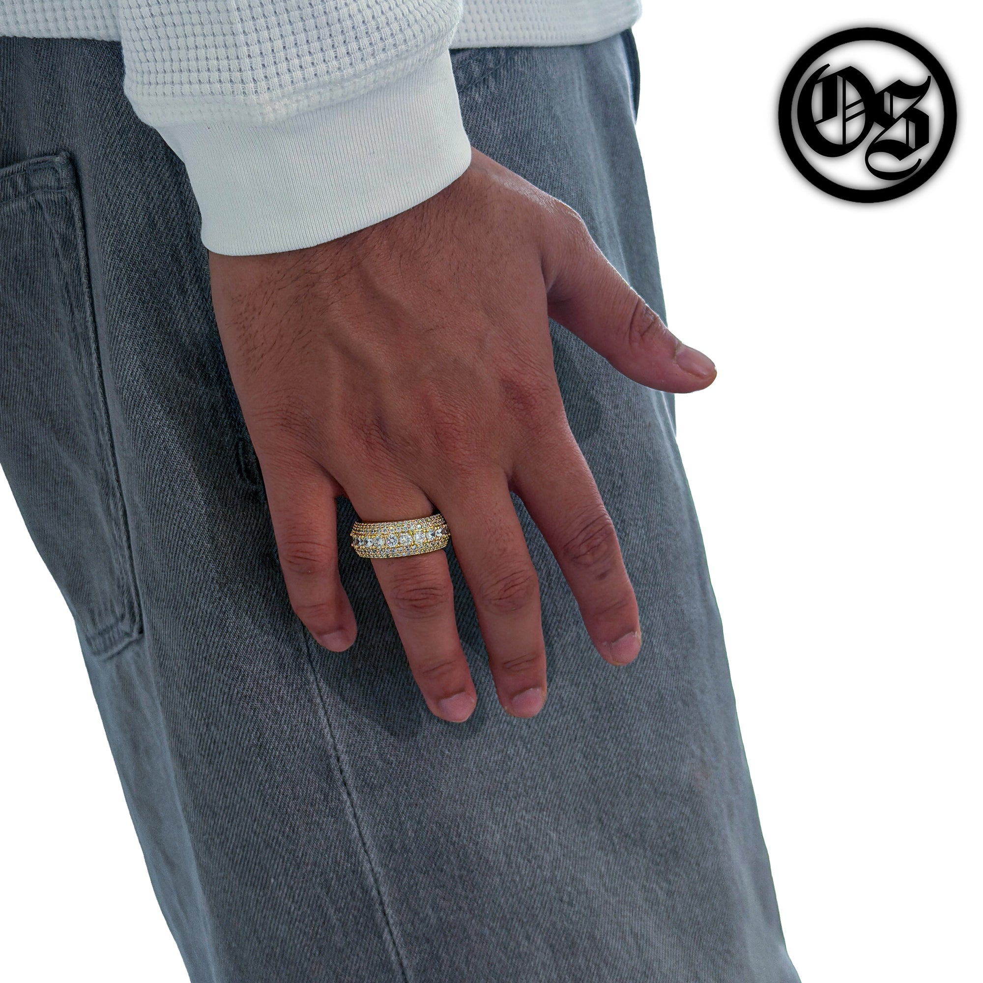 Multi Crystal Rings