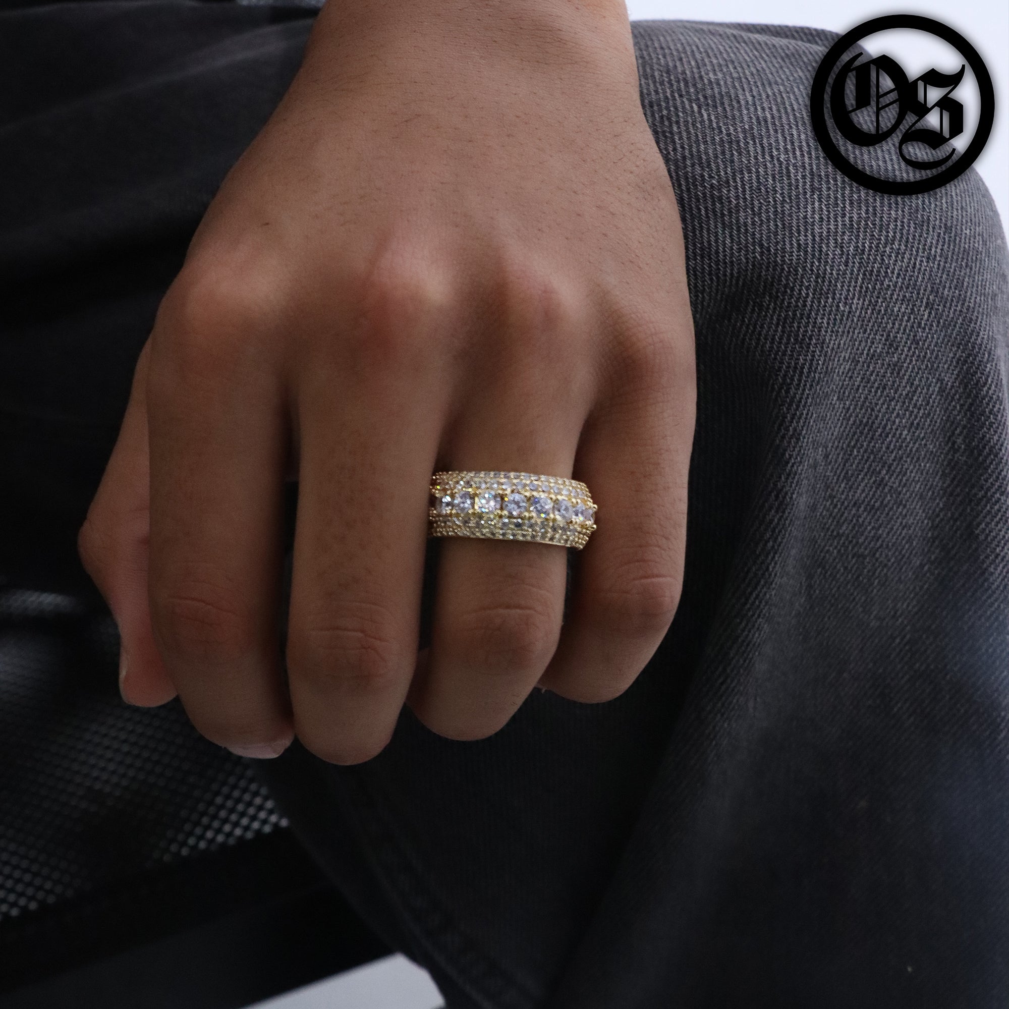 Multi Crystal Rings