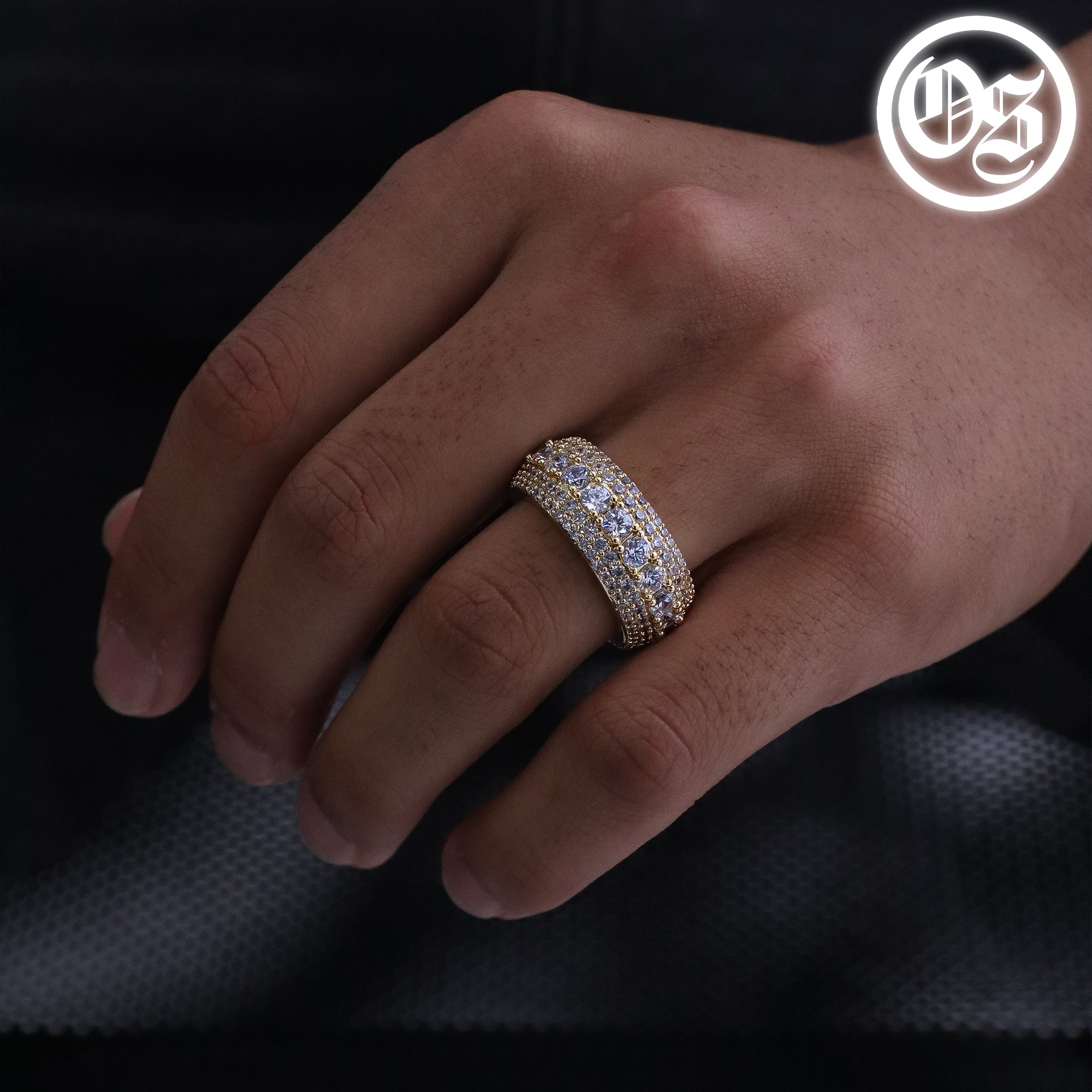 Multi Crystal Rings