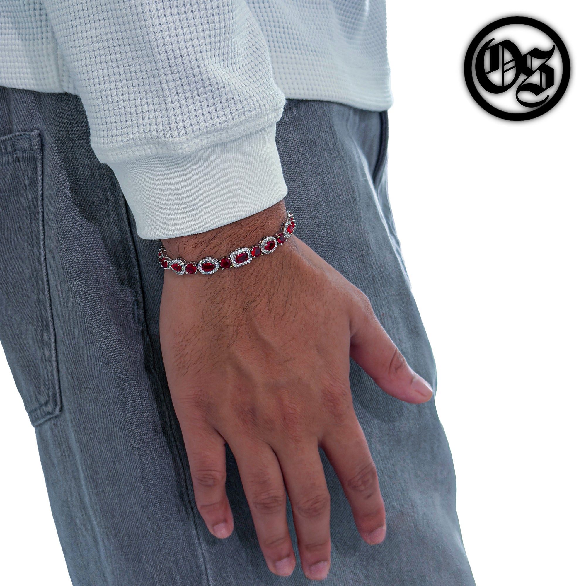 Armband mit mehreren Steinen