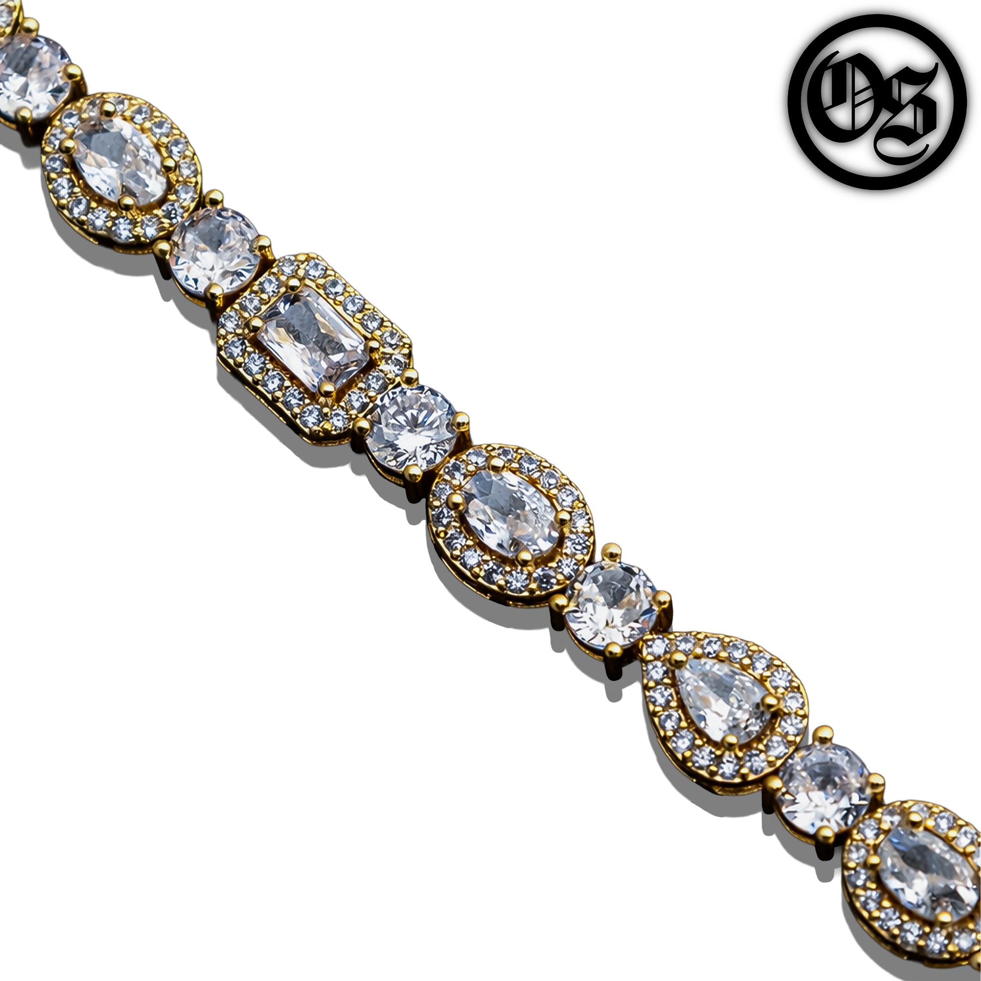 Armband mit mehreren Steinen