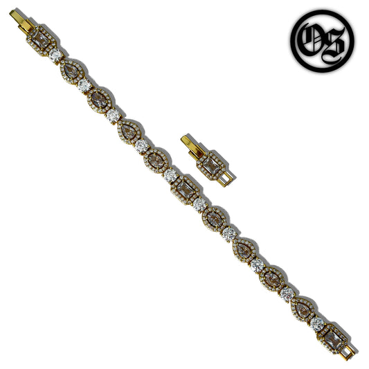 Armband mit mehreren Steinen