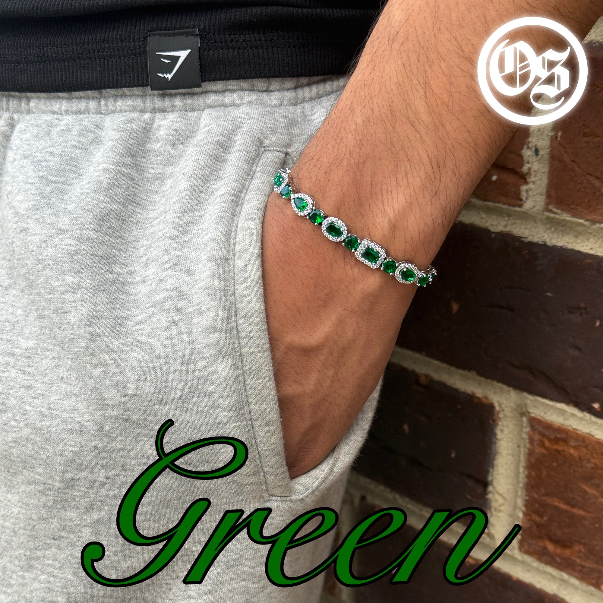 Armband mit mehreren Steinen