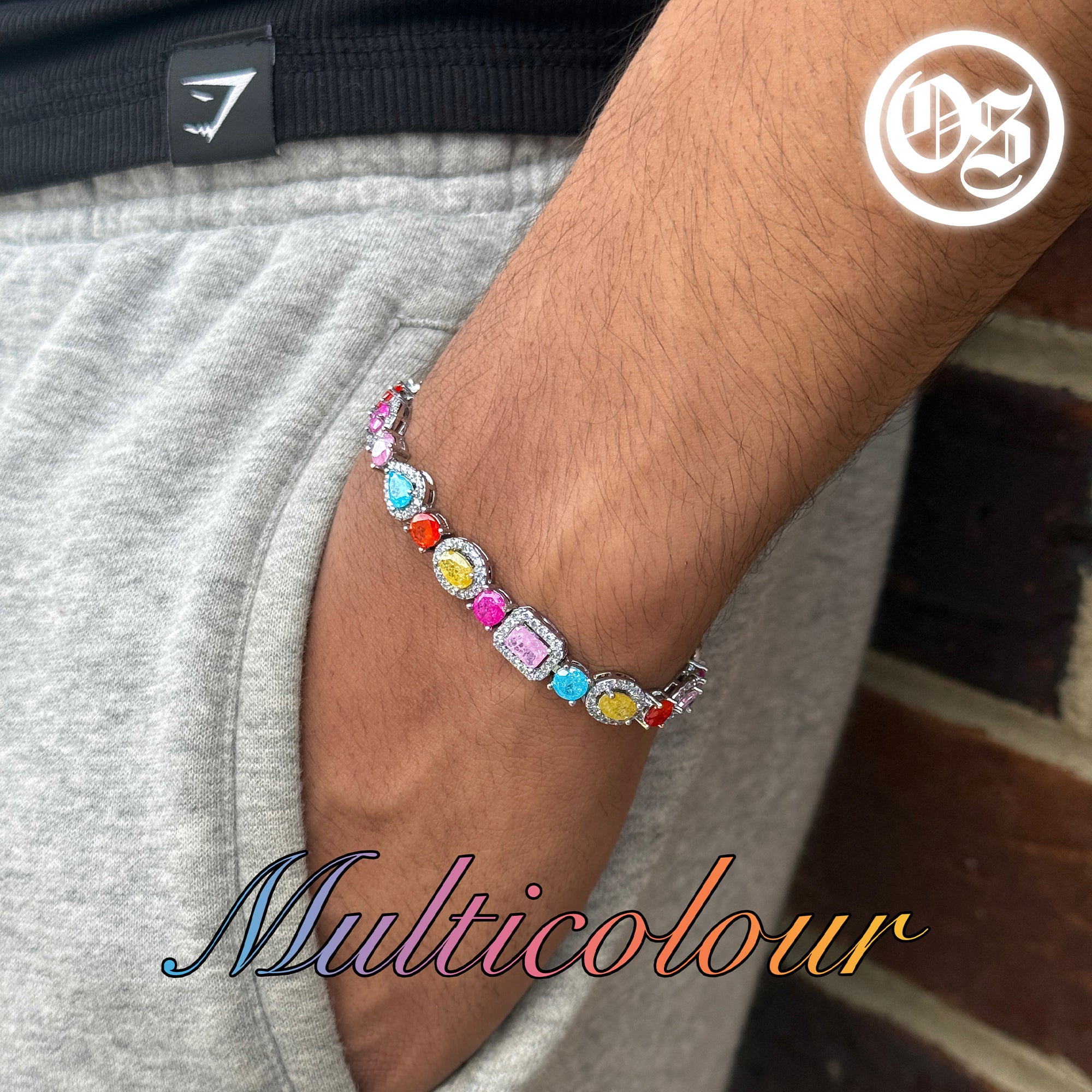 Armband mit mehreren Steinen