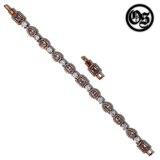 Multi-Stone Bracelets - Rose Gold