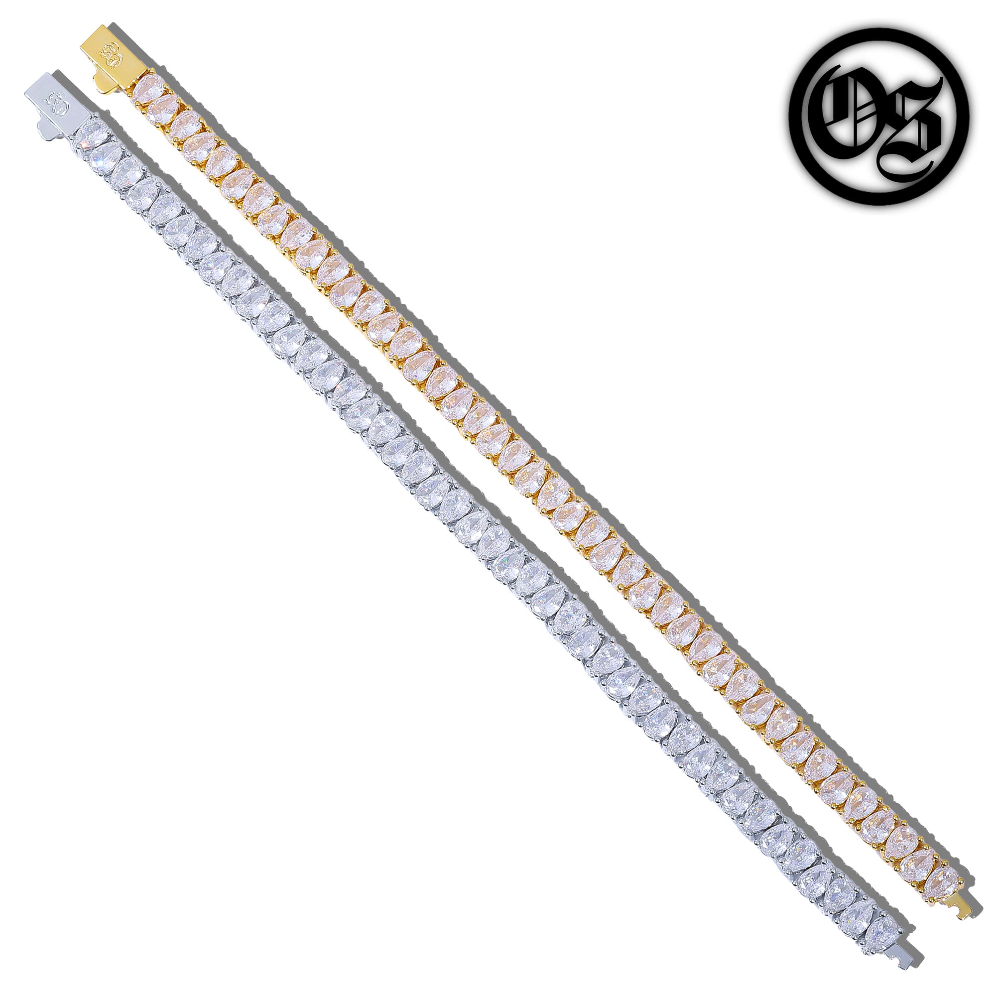 Pear Cut Bracelets