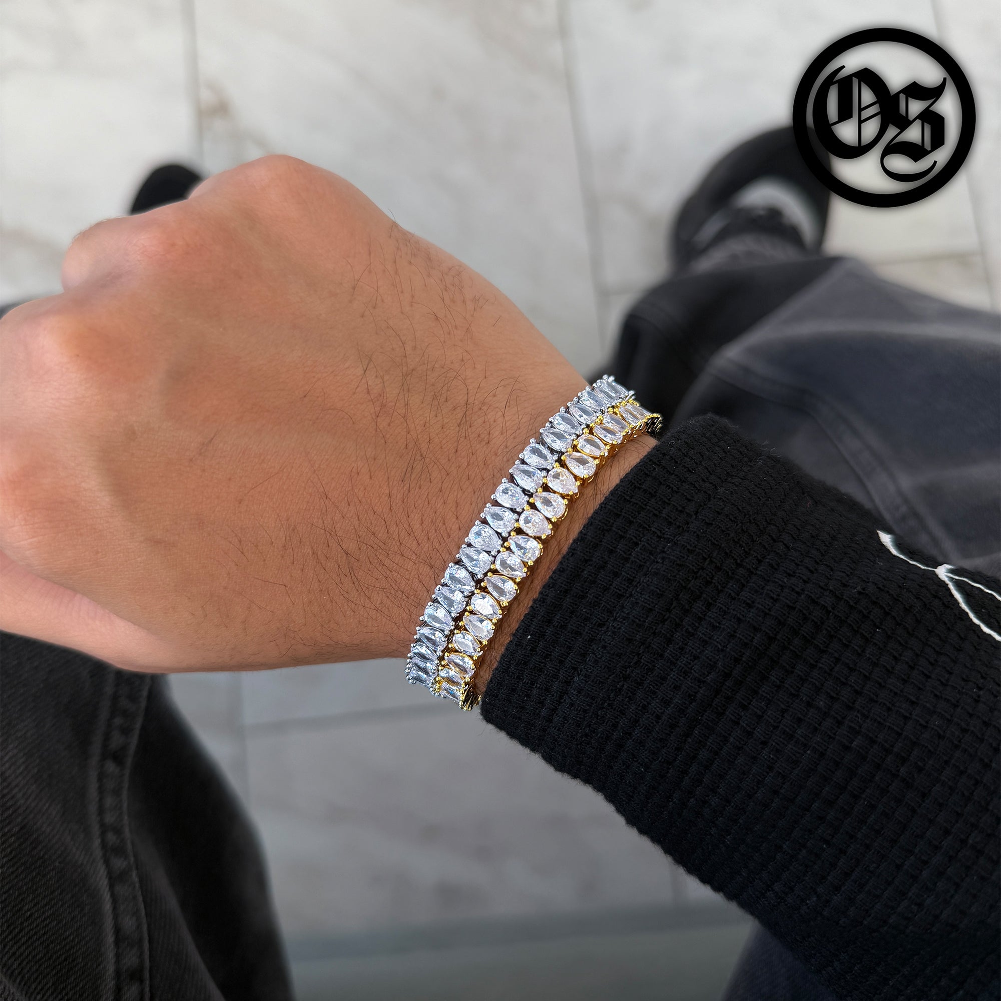 Pear Cut Bracelets