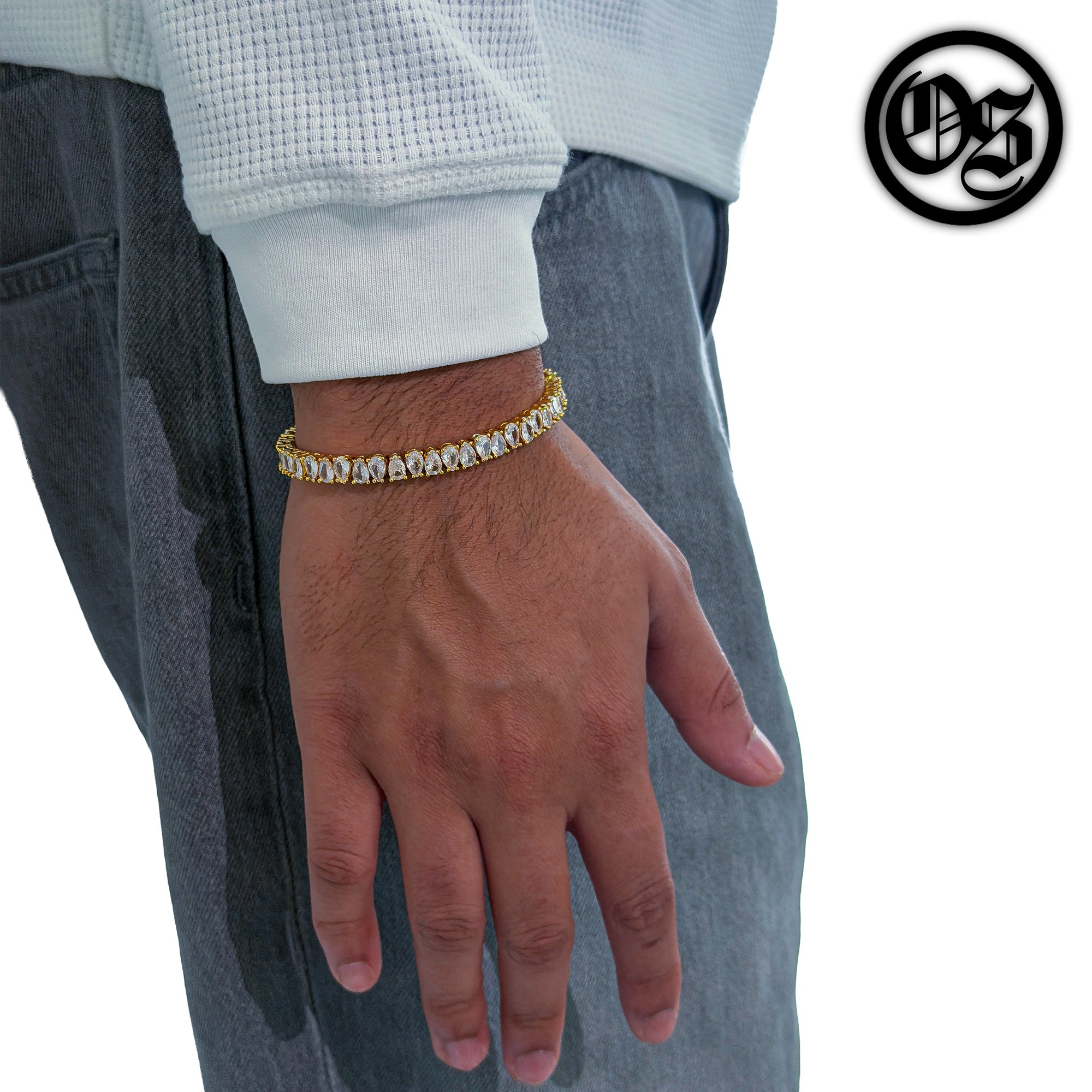Pear Cut Bracelets
