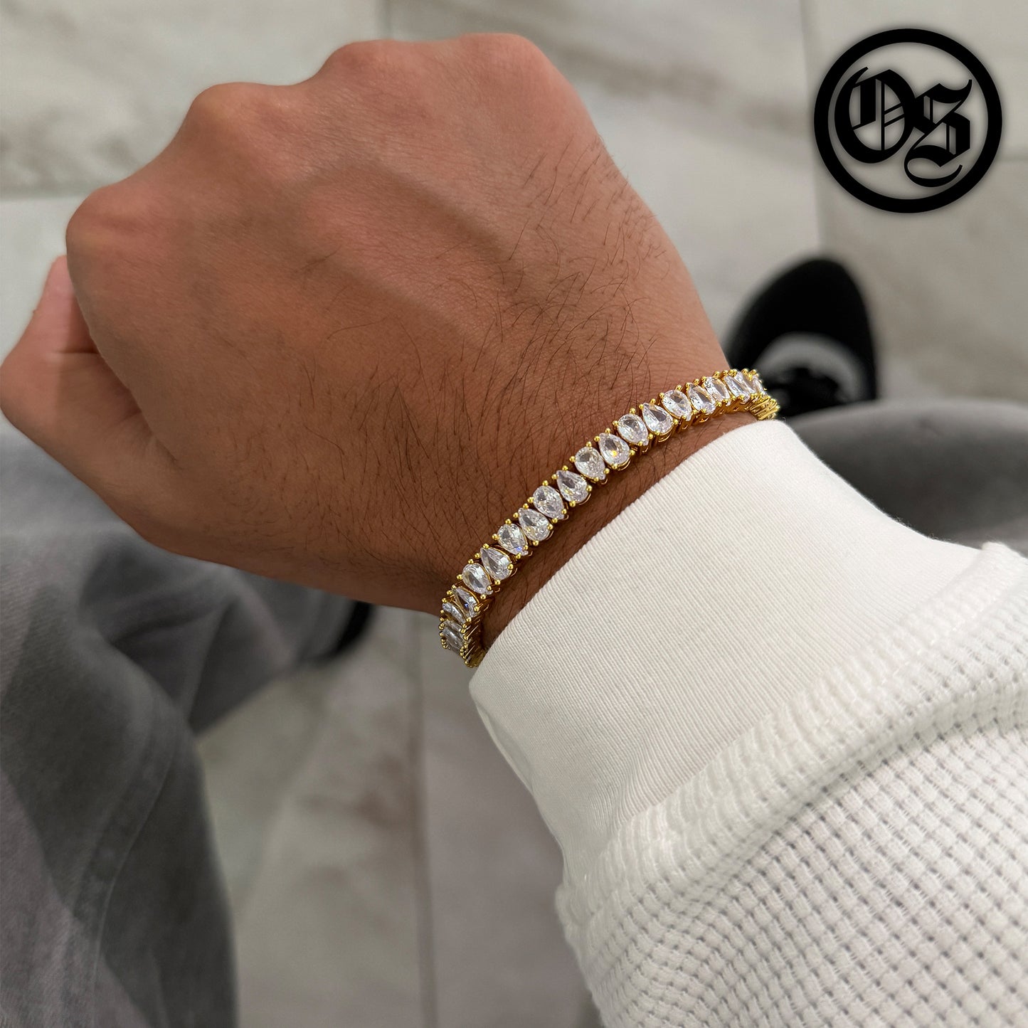 Pear Cut Bracelets