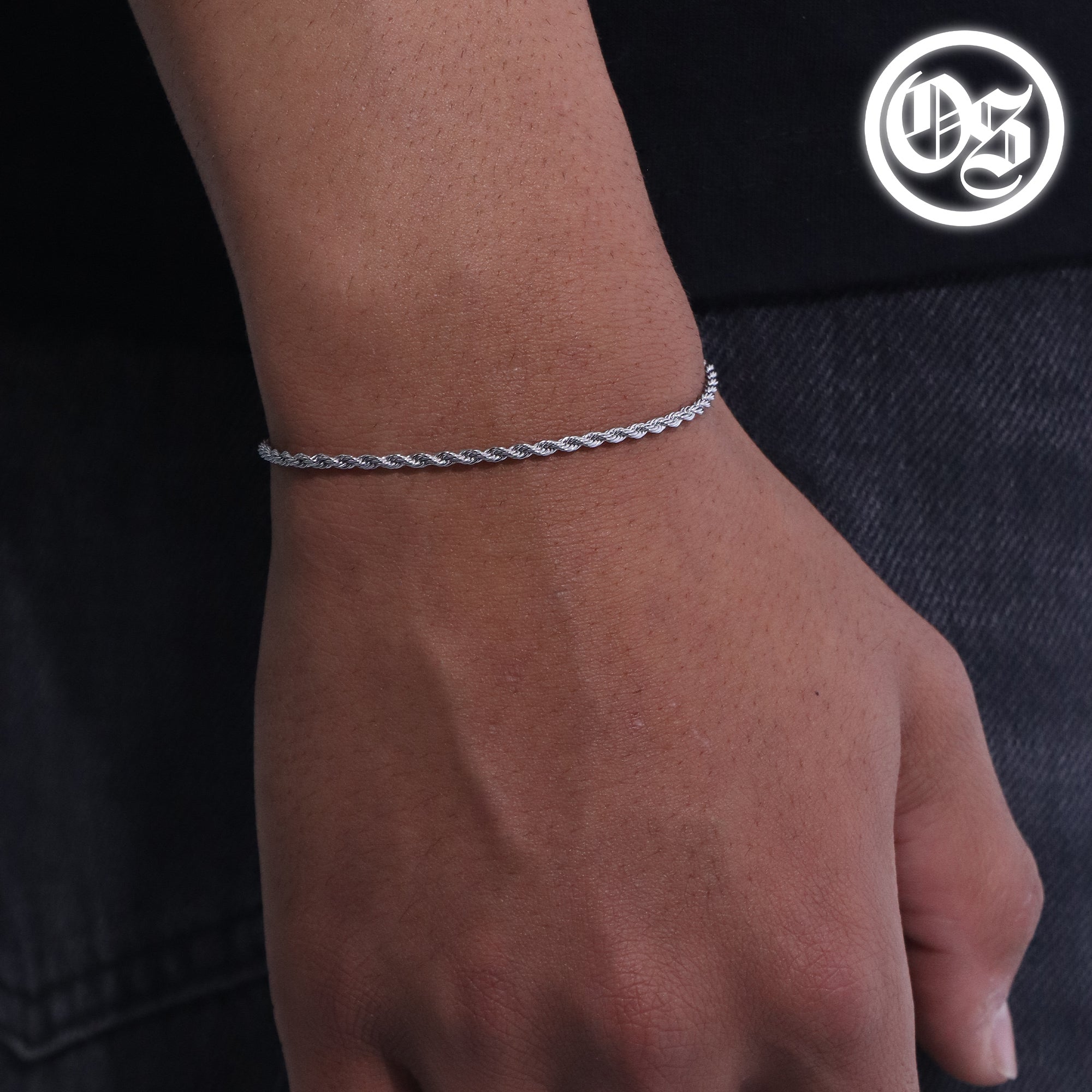 Rope Bracelets Silver | 2-6MM