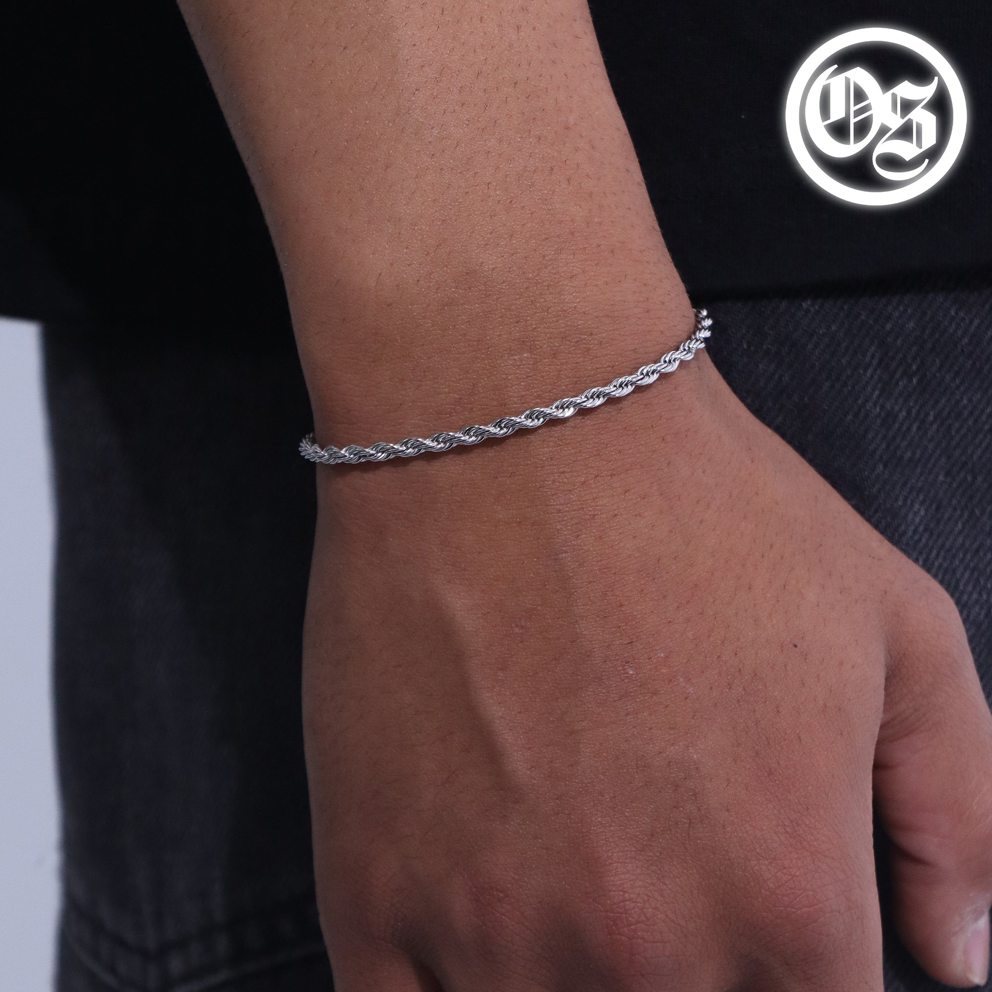 Rope Bracelets Silver | 2-6MM