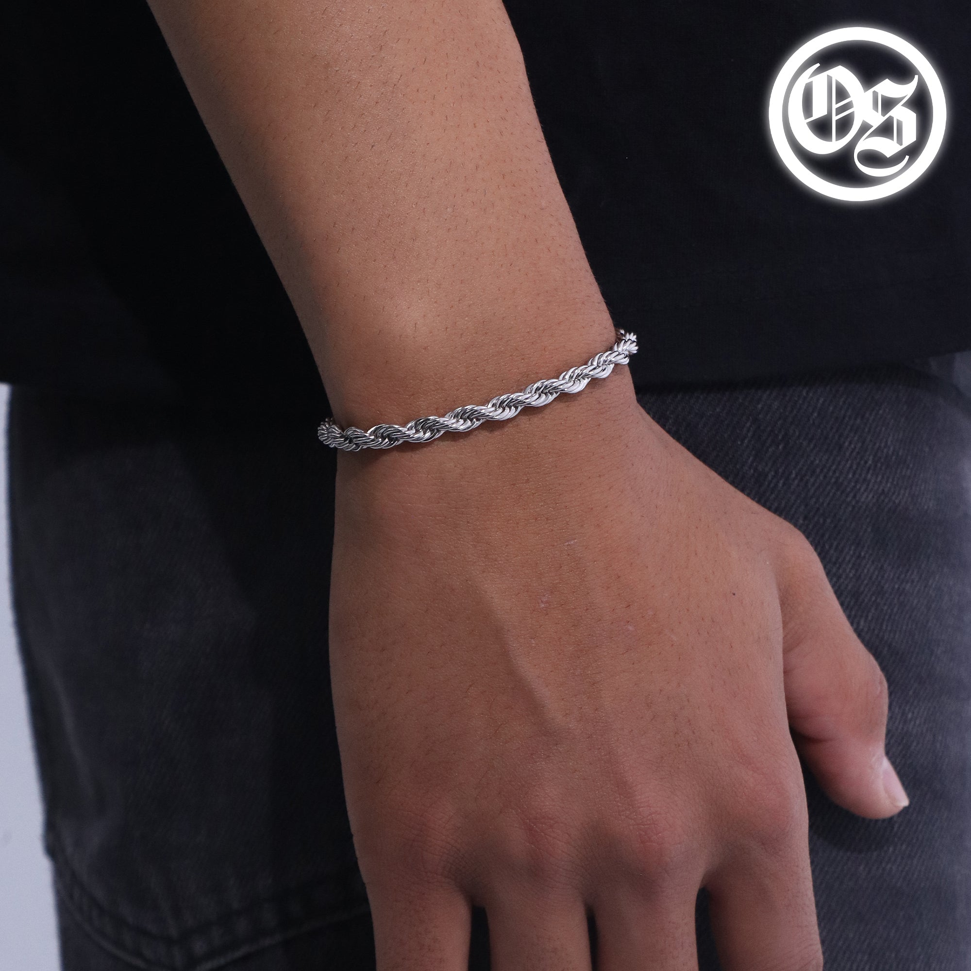 Rope Bracelets Silver | 2-6MM