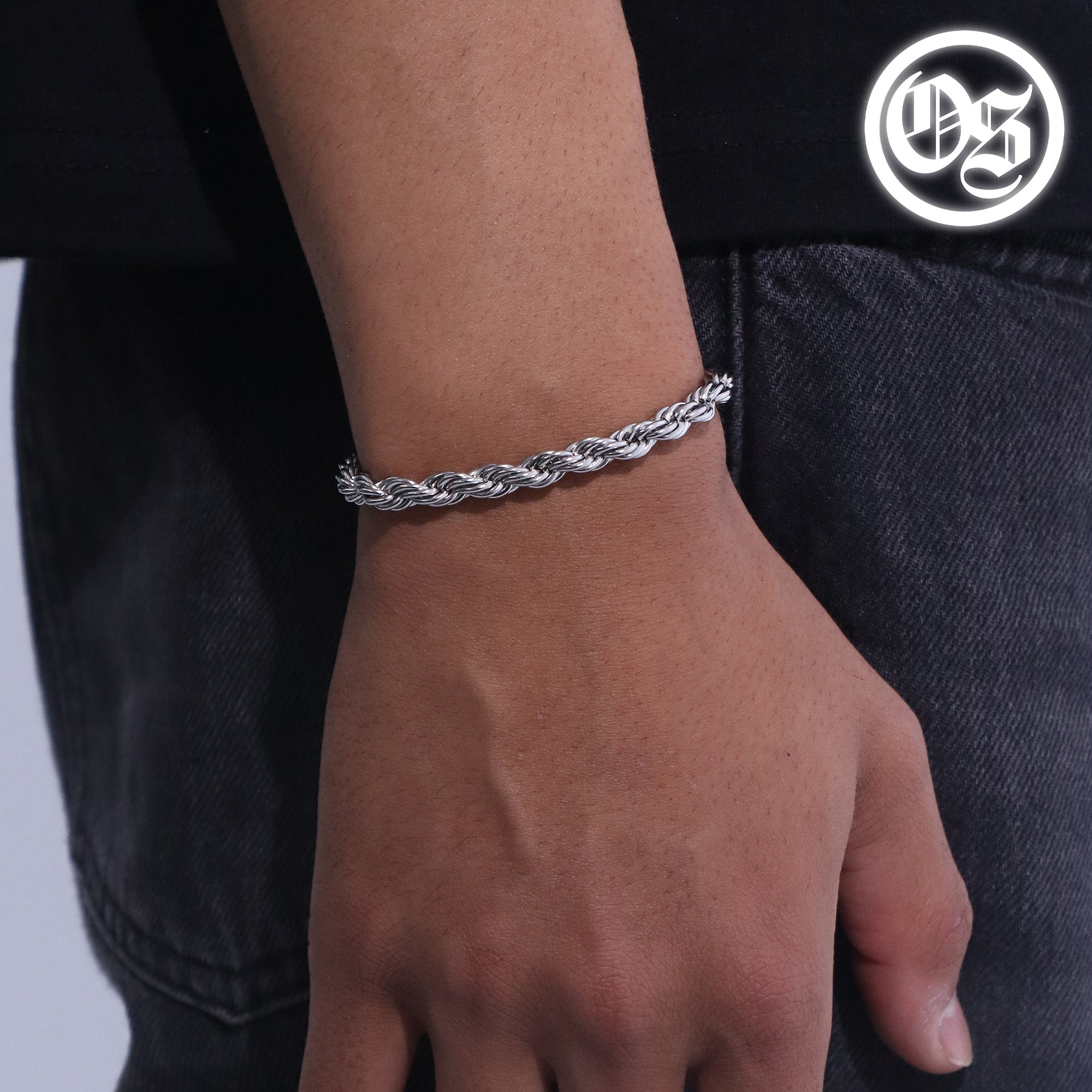 Rope Bracelets Silver | 2-6MM