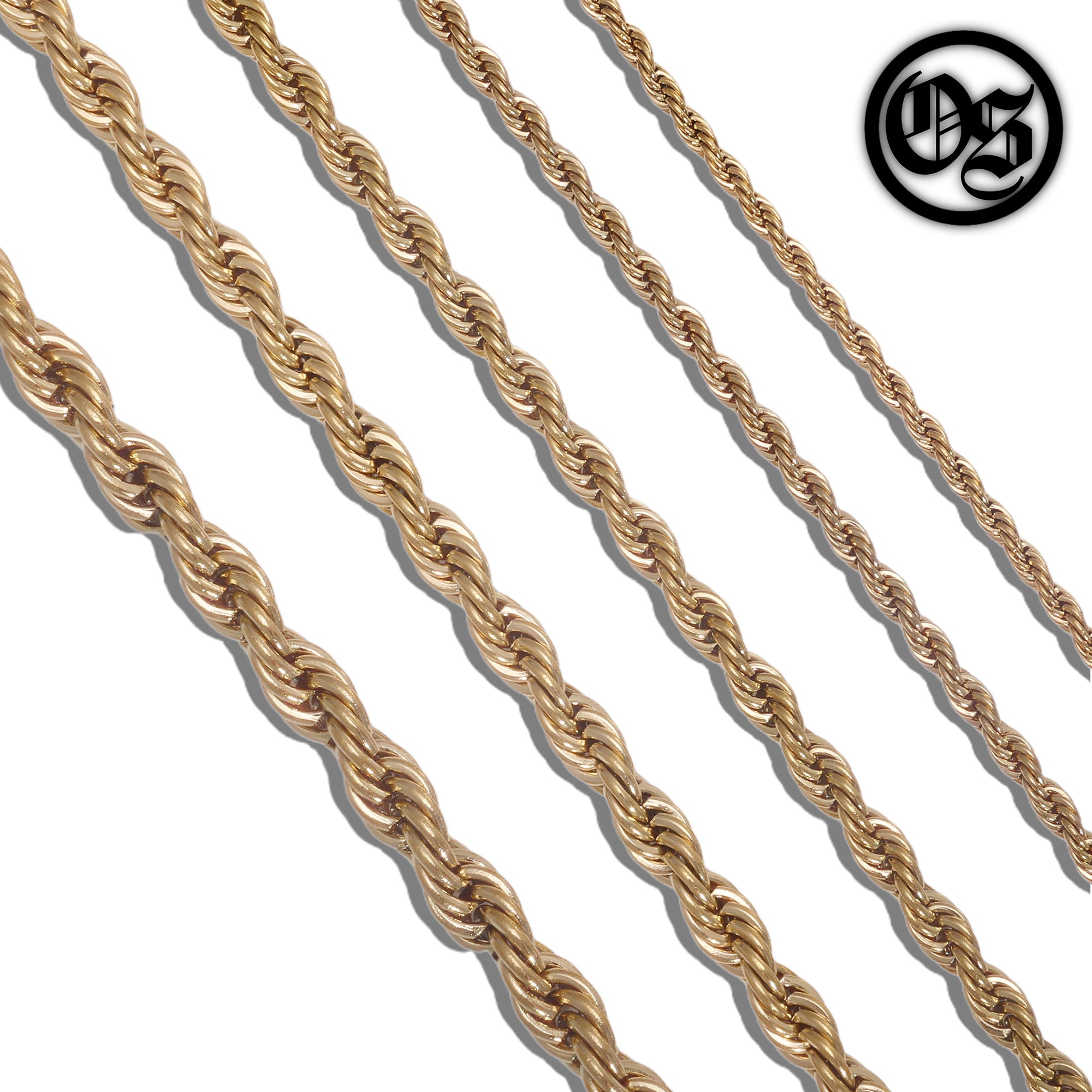 Rope Bracelets Gold | 2-6MM