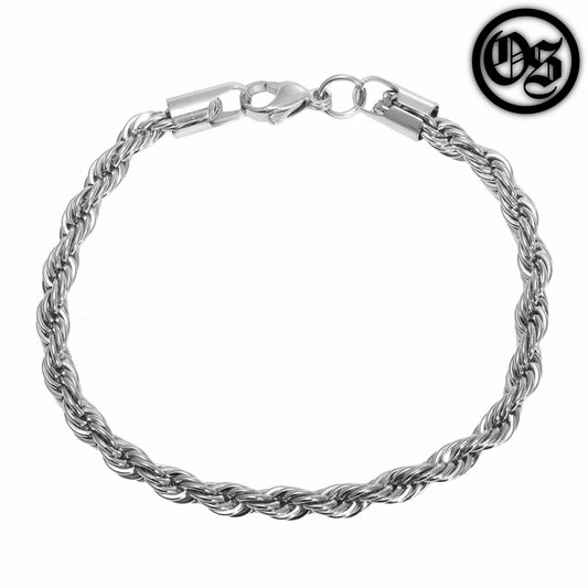 Rope Bracelets Silver | 2-6MM