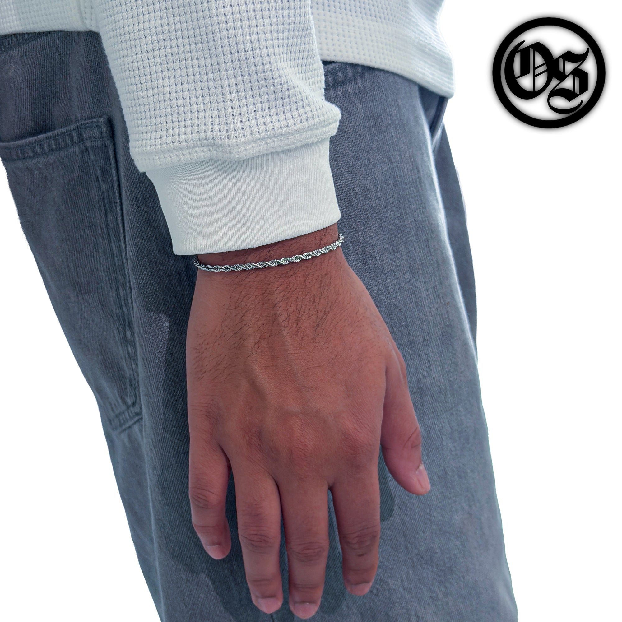 Rope Bracelets Silver | 2-6MM