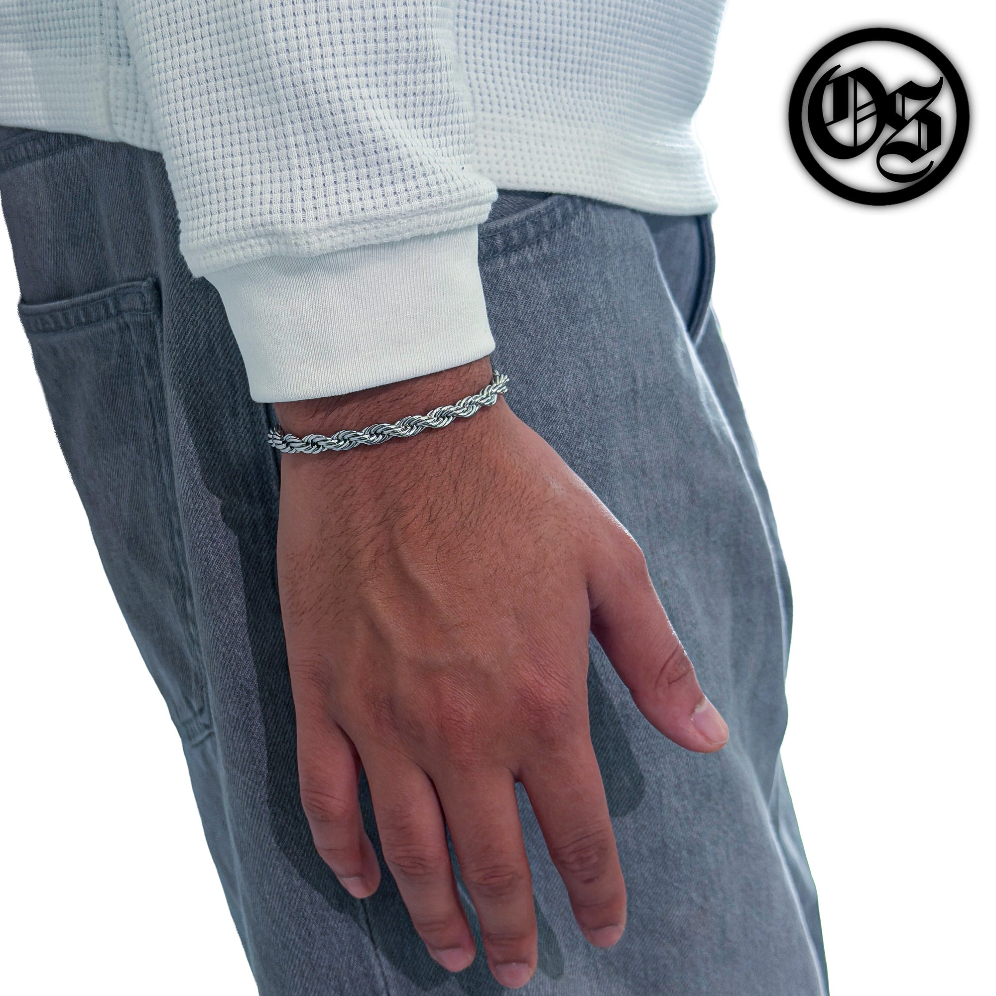 Rope Bracelets Silver | 2-6MM