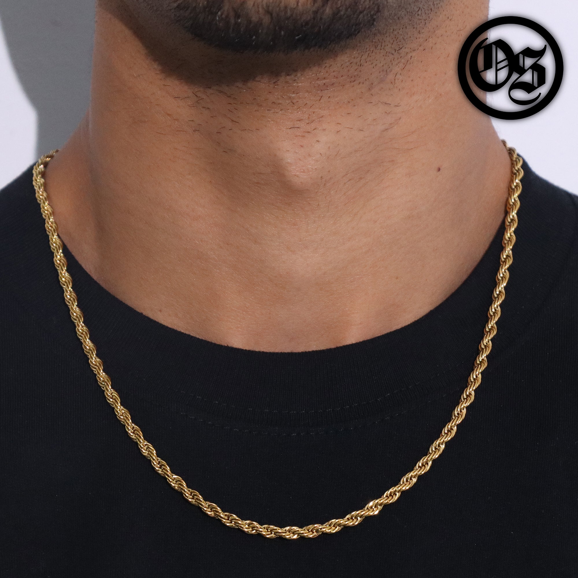 Rope Chains Gold | 2-6MM