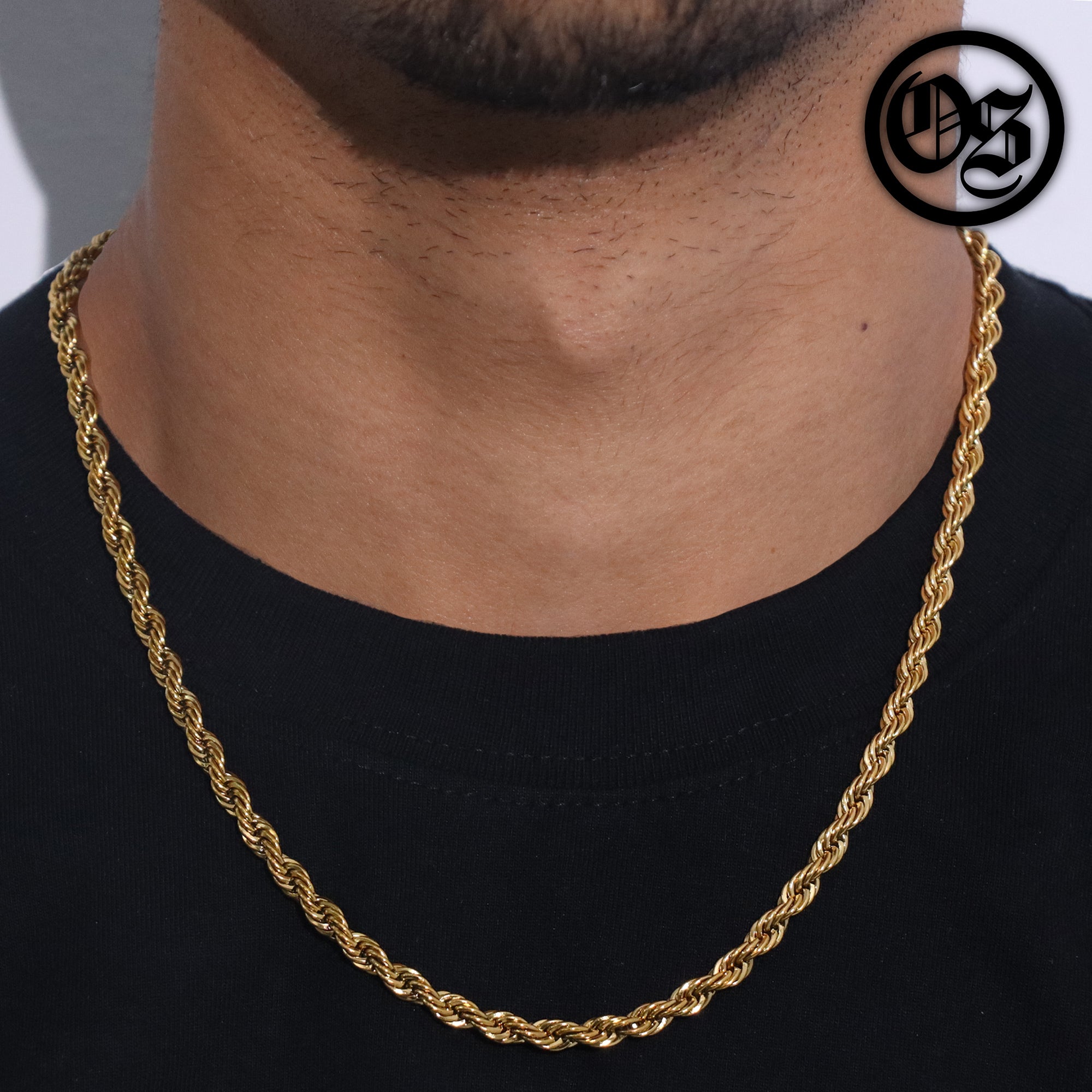 Rope Chains Gold | 2-6MM