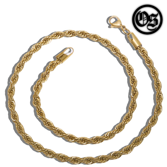 Rope Chains Gold | 2-6MM