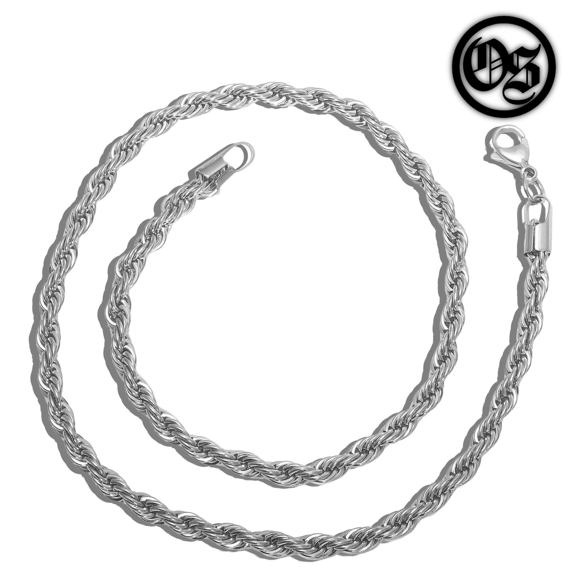 Rope Chains Silver | 2-6MM