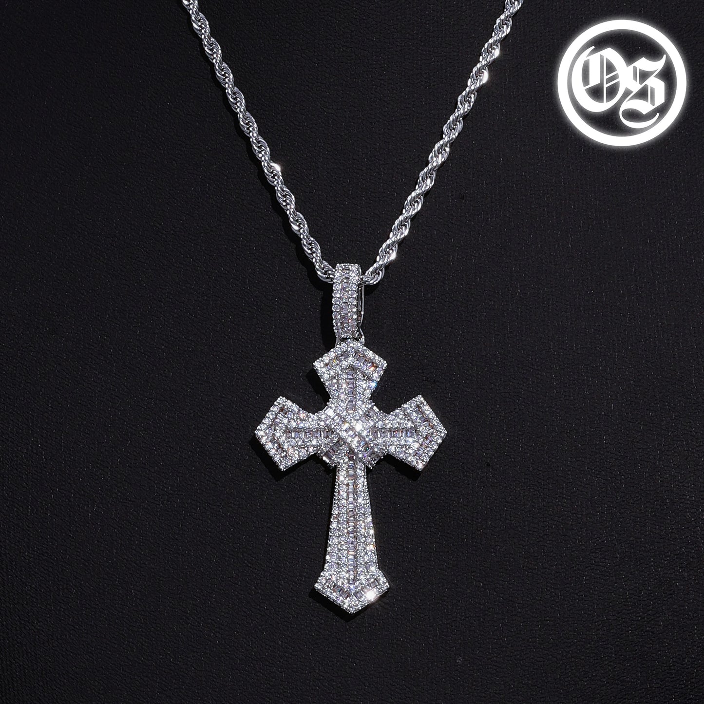 Roped Cross Pendants