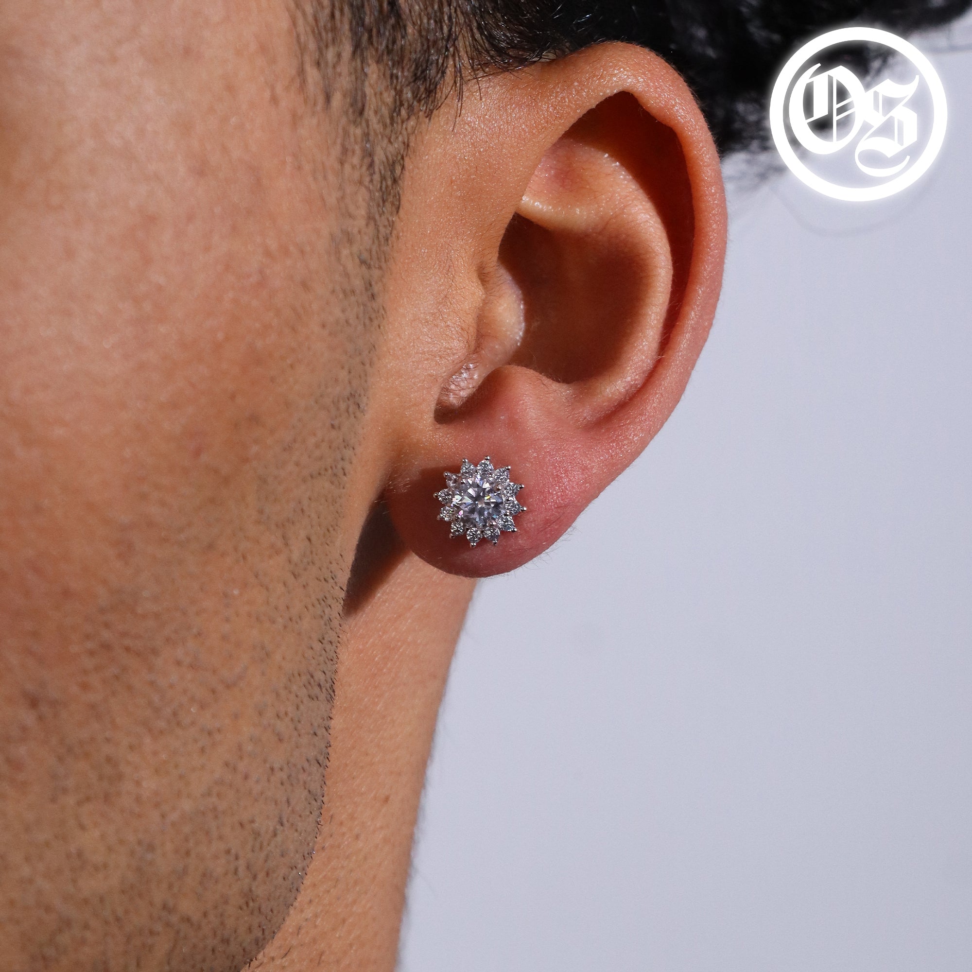 S925 Snowflake Earrings