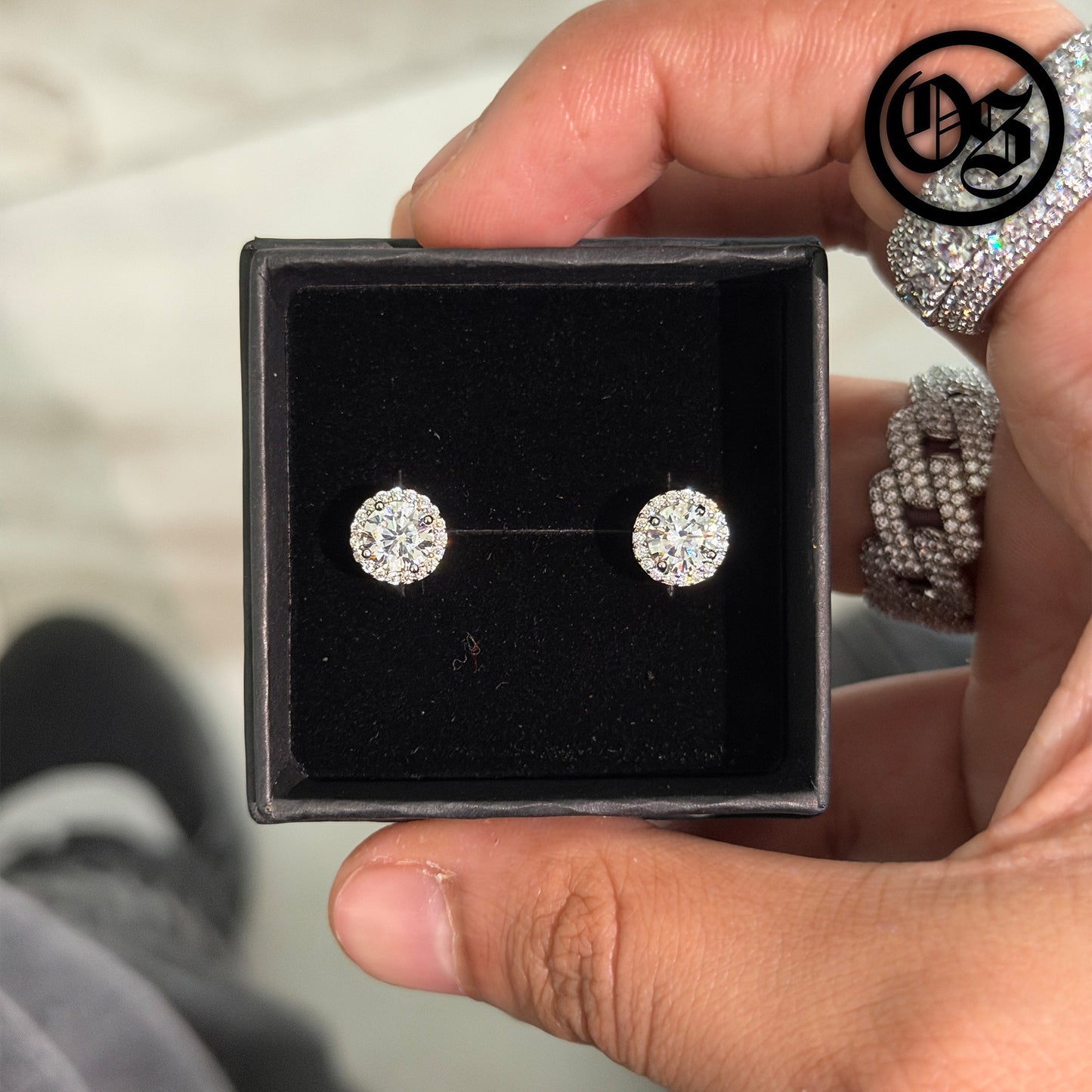 S925 Sphere Earrings