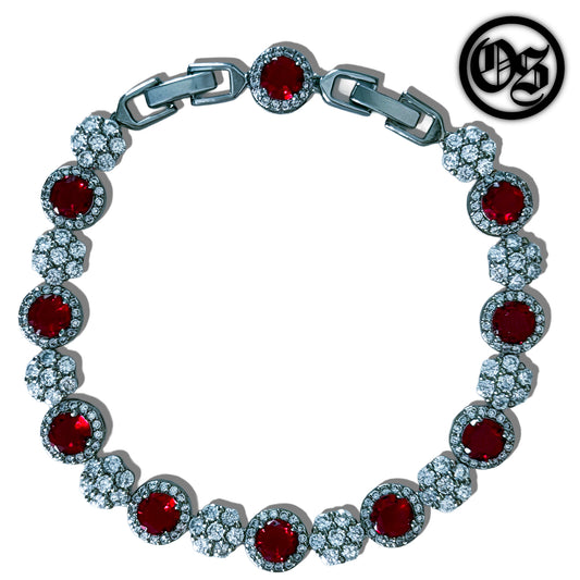 Sphere Blossom Bracelets - Red