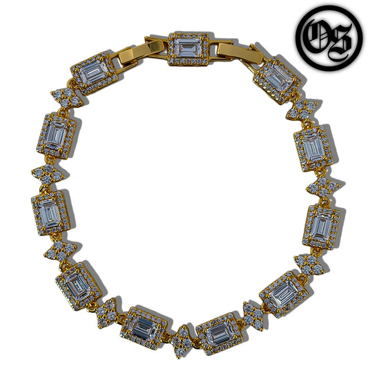 Star Crystal Bracelet - Gold