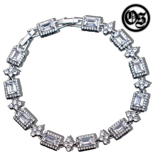 Star Crystal Bracelet - Silver