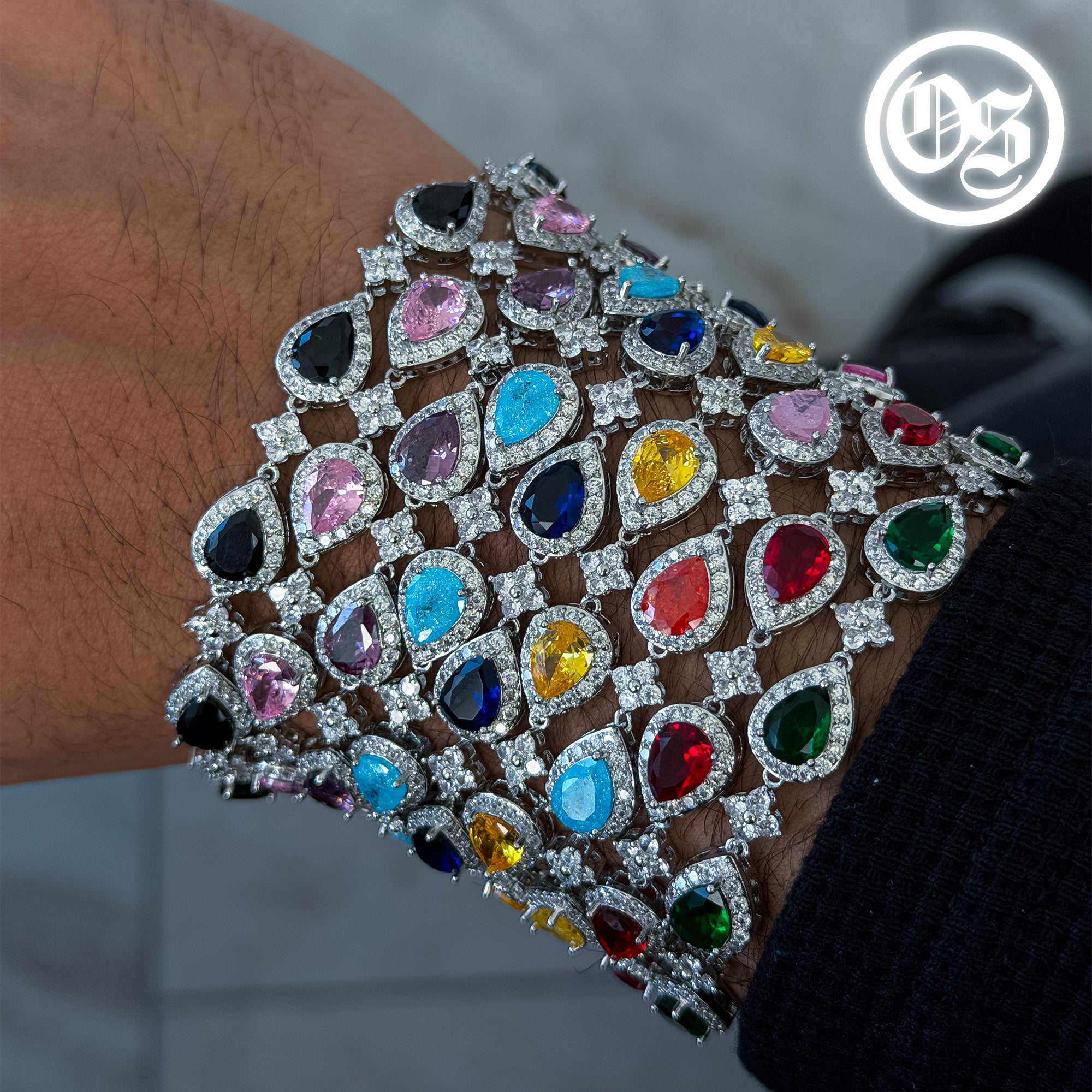 Armband mit Sterntropfen