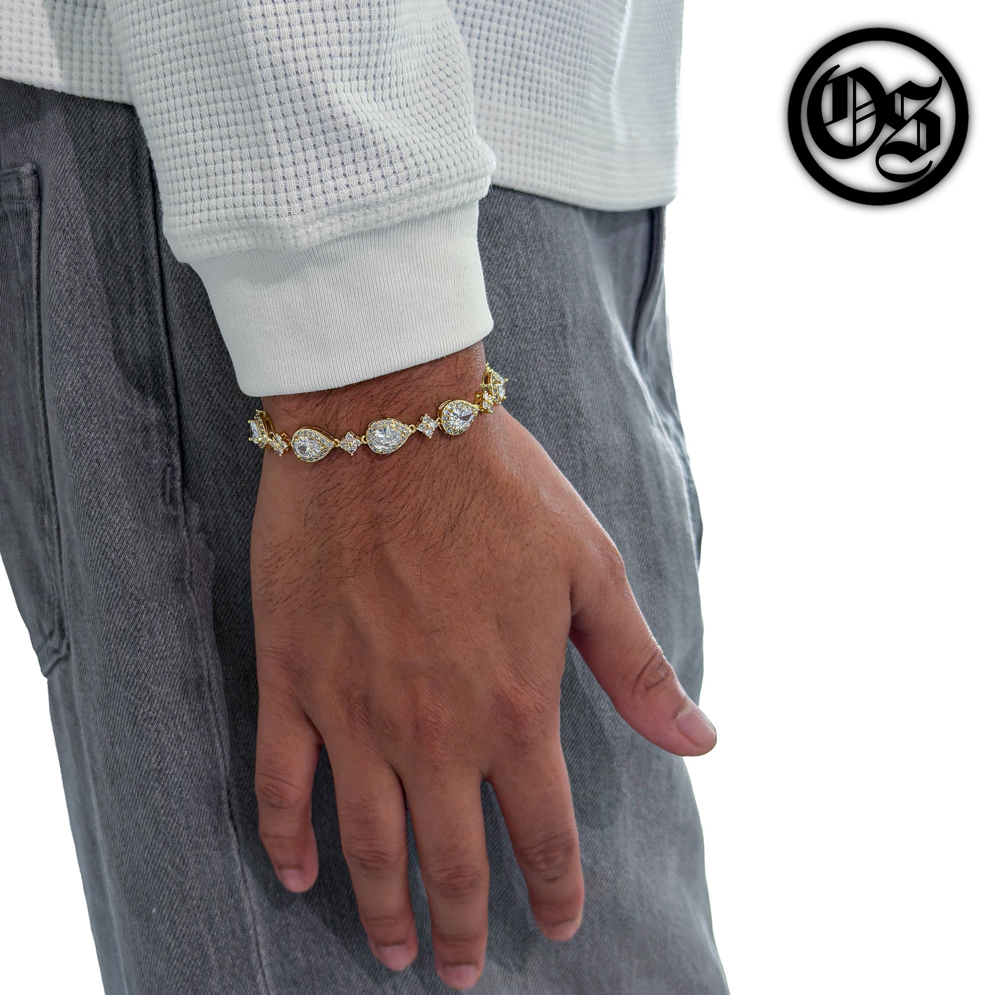 Armband mit Sterntropfen