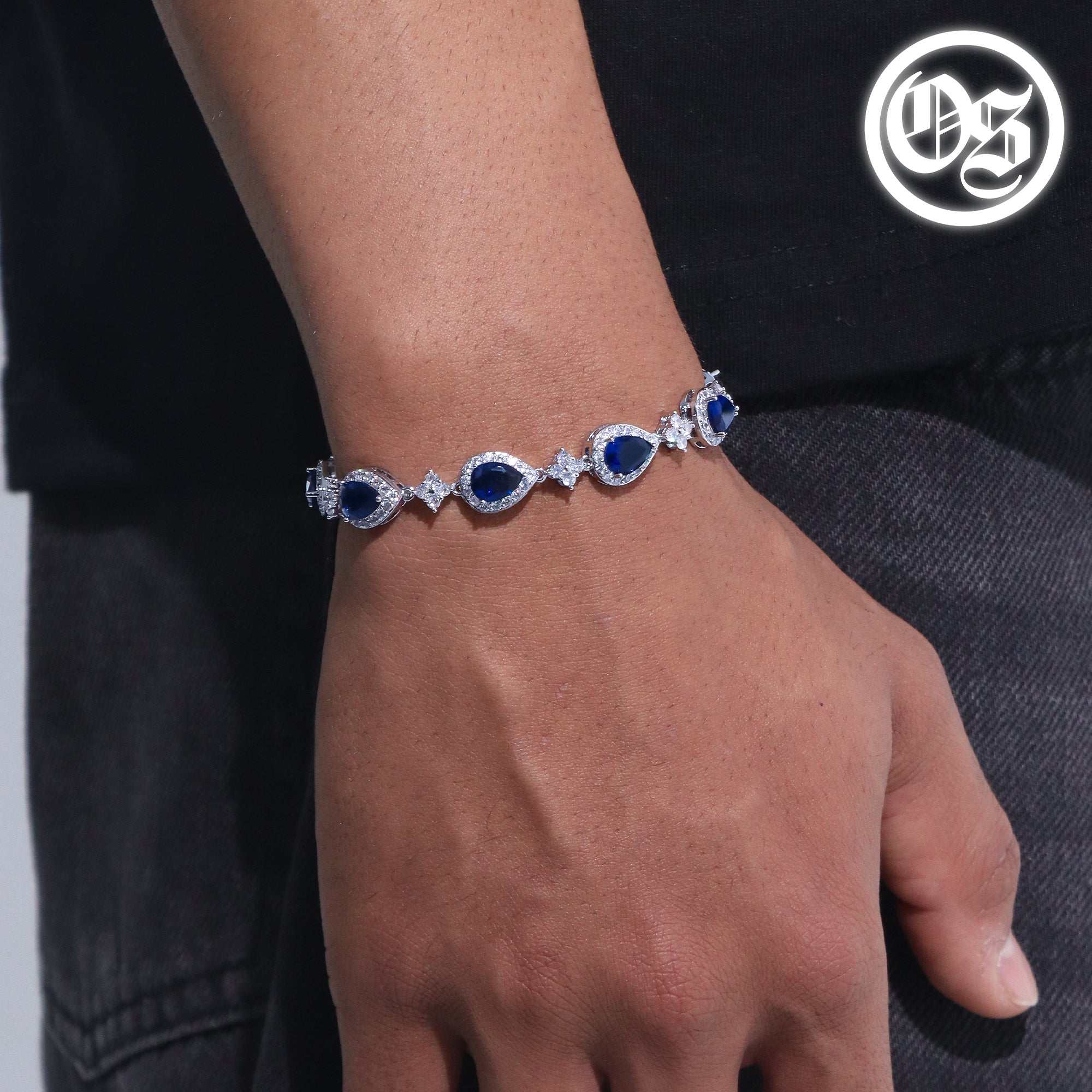Armband mit Sterntropfen