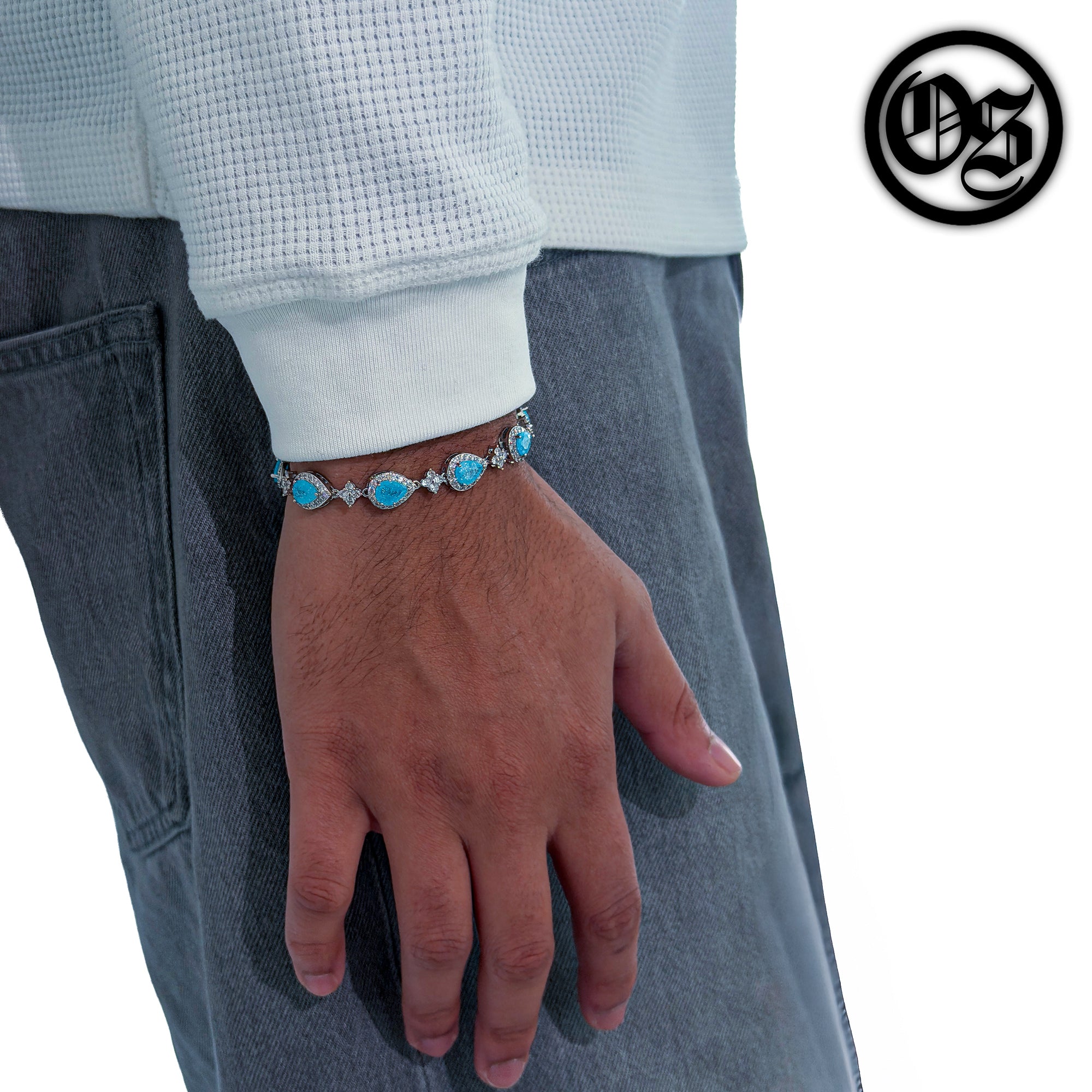 Armband mit Sterntropfen