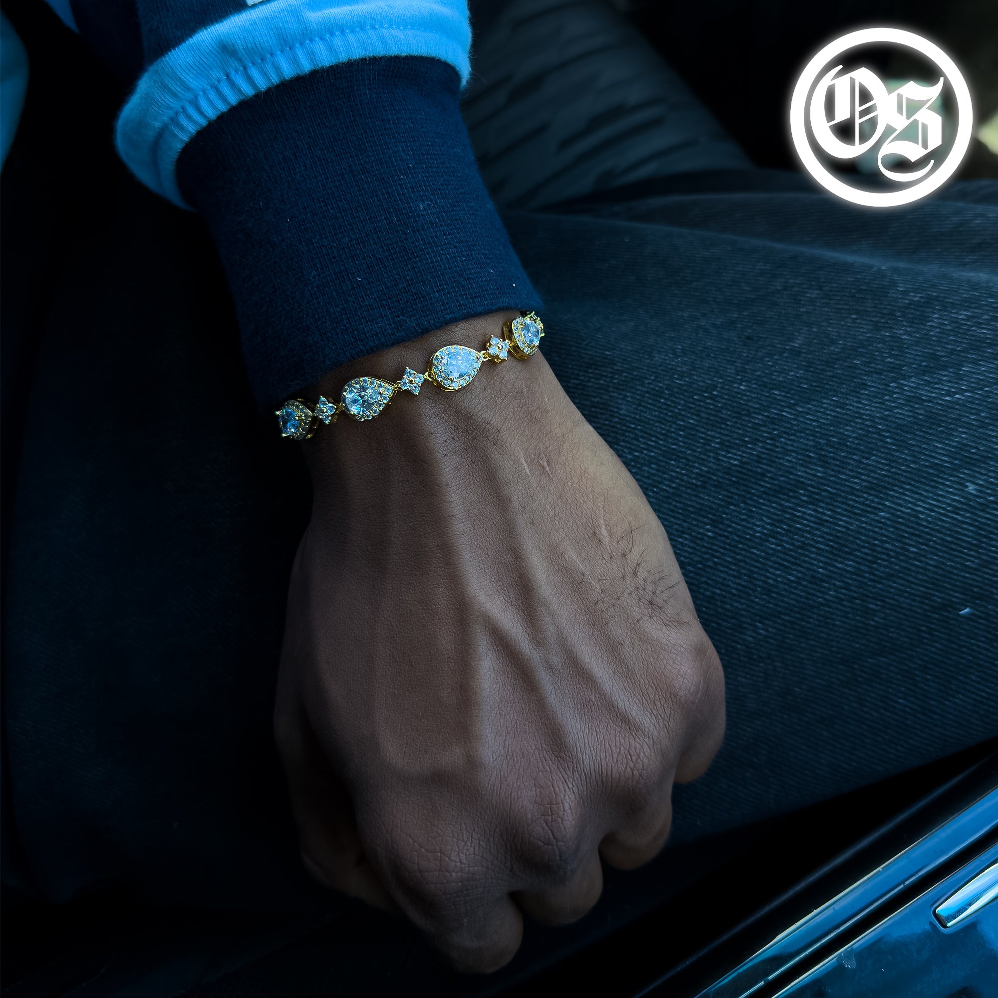 Armband mit Sterntropfen