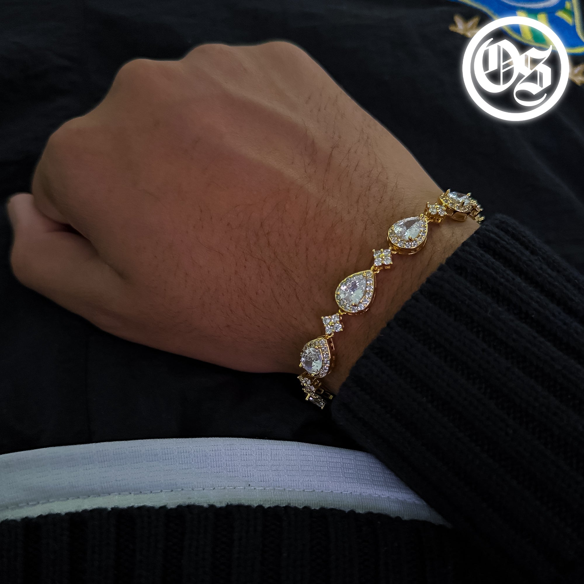 Armband mit Sterntropfen