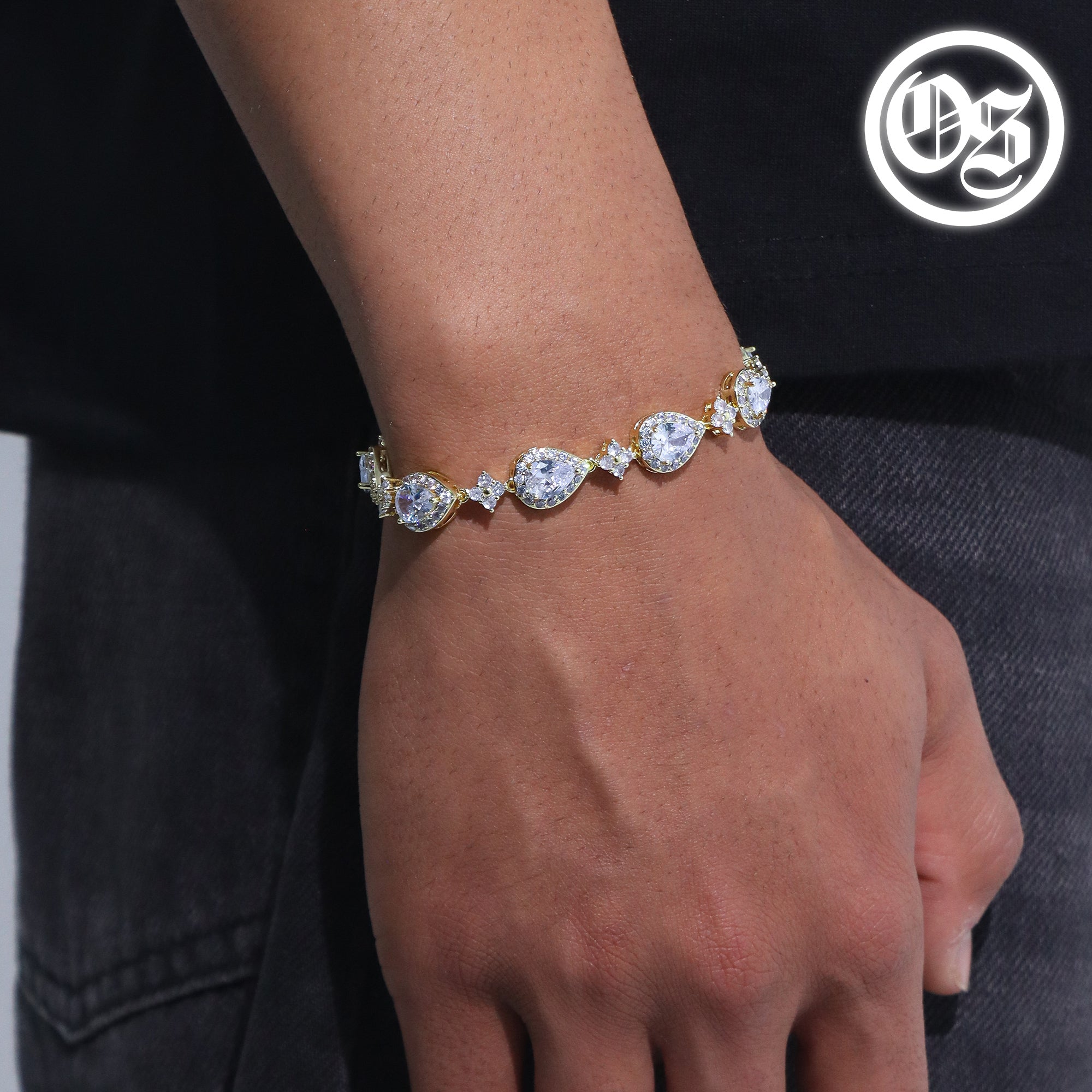 Armband mit Sterntropfen