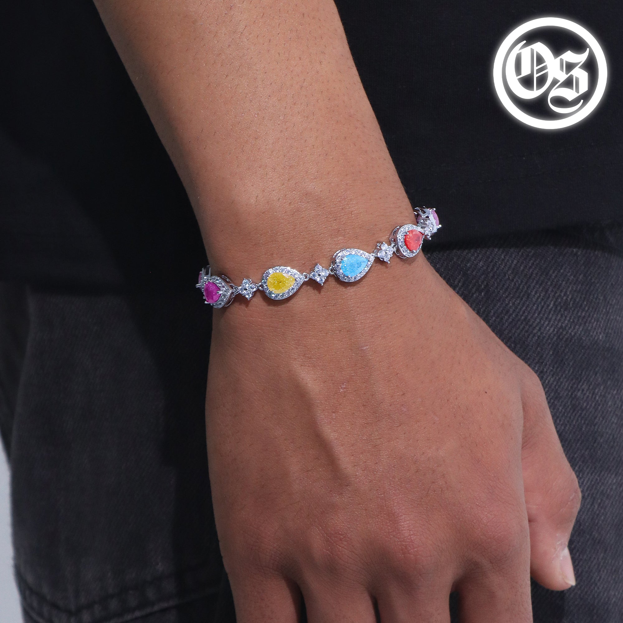 Armband mit Sterntropfen