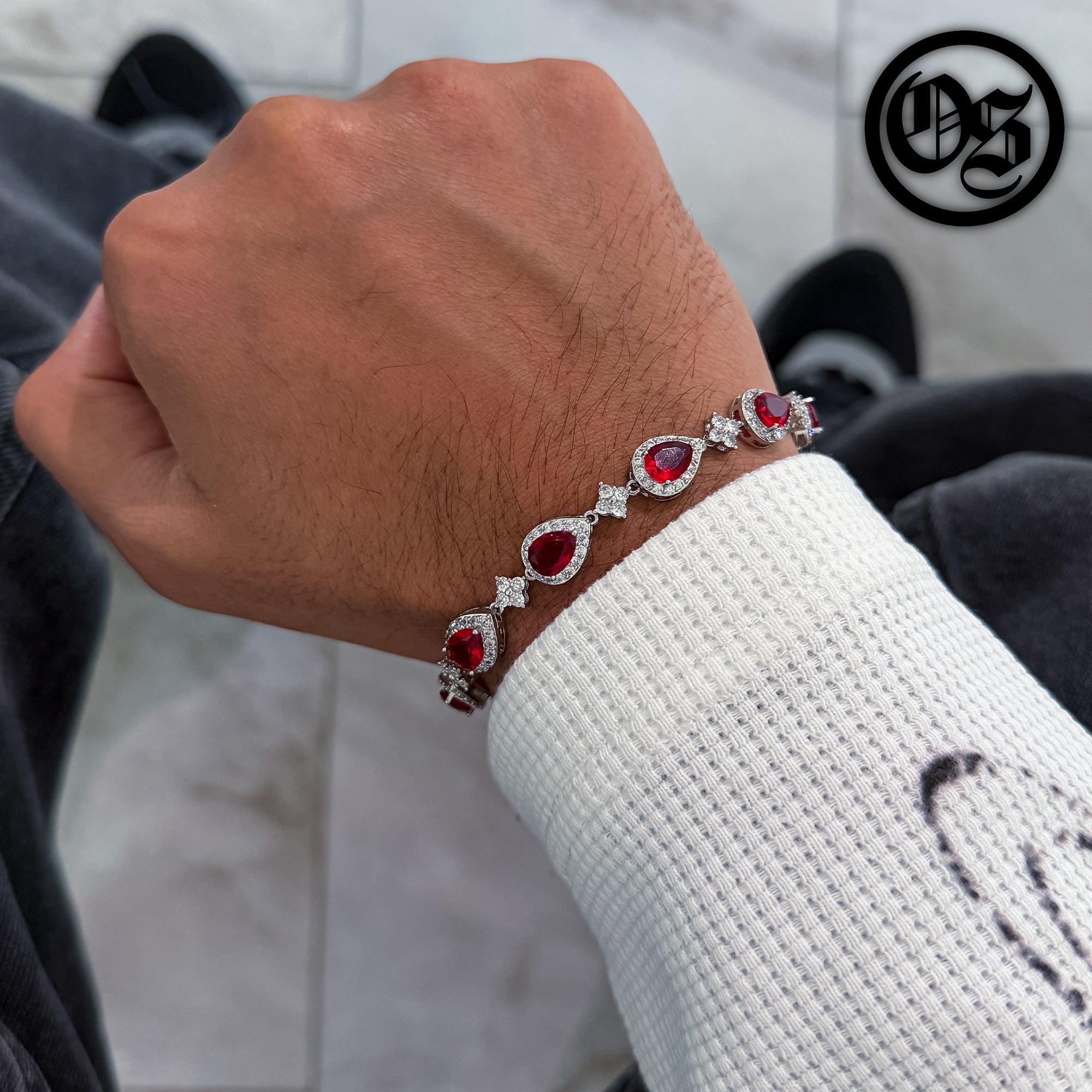 Armband mit Sterntropfen