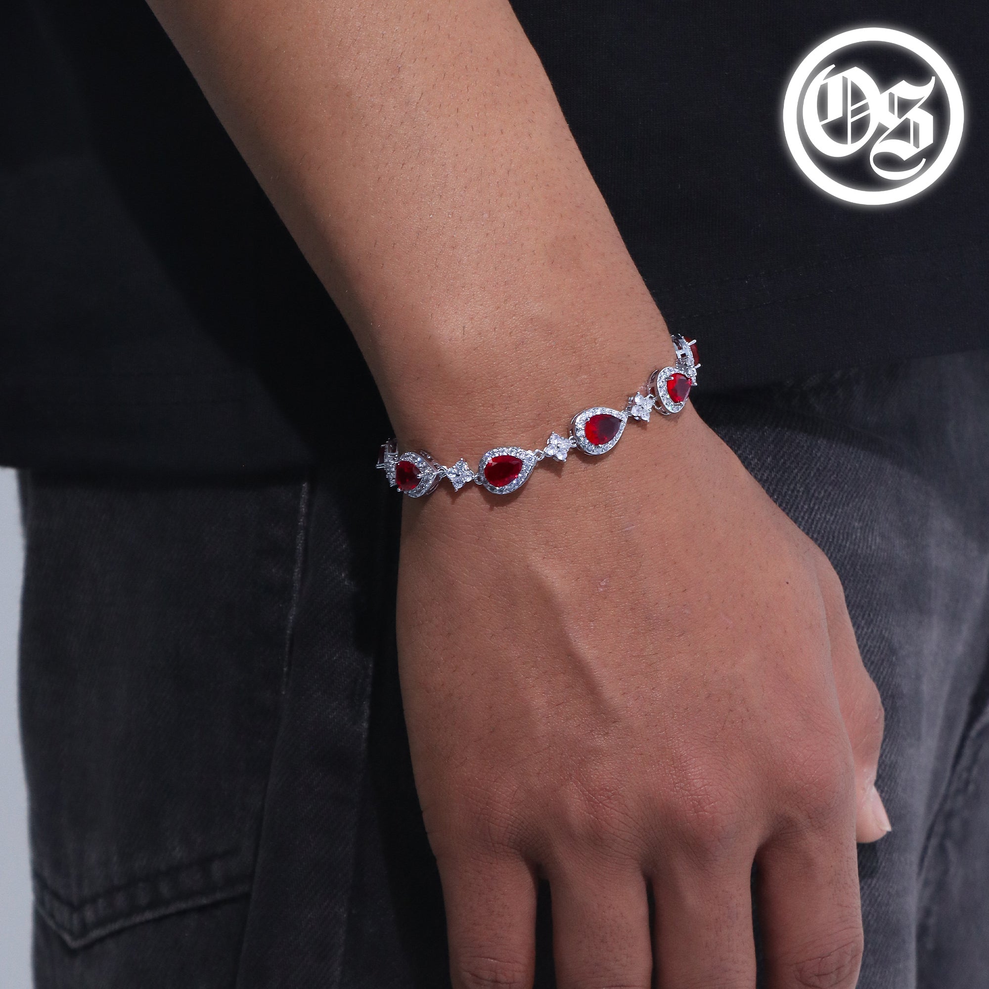Armband mit Sterntropfen