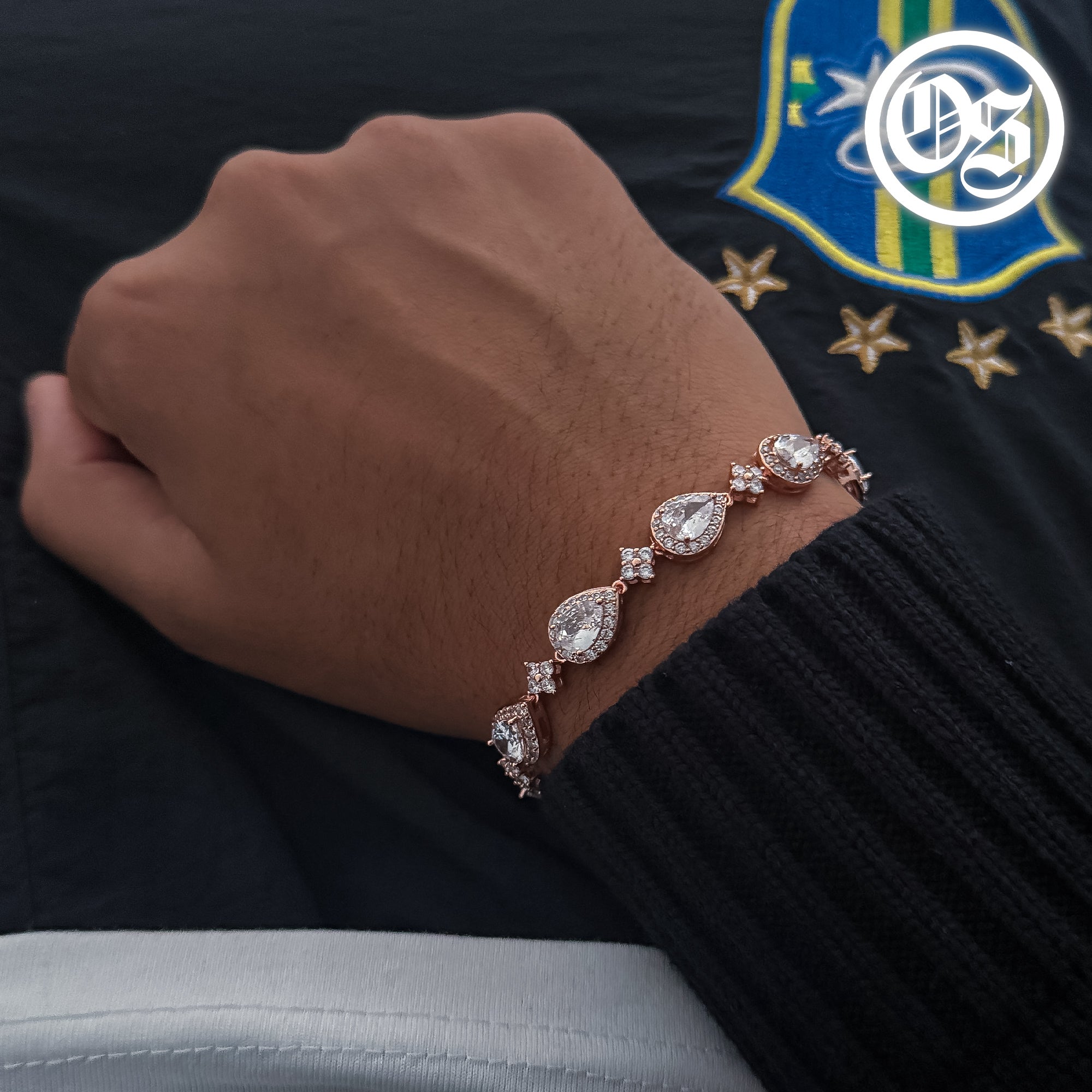 Armband mit Sterntropfen