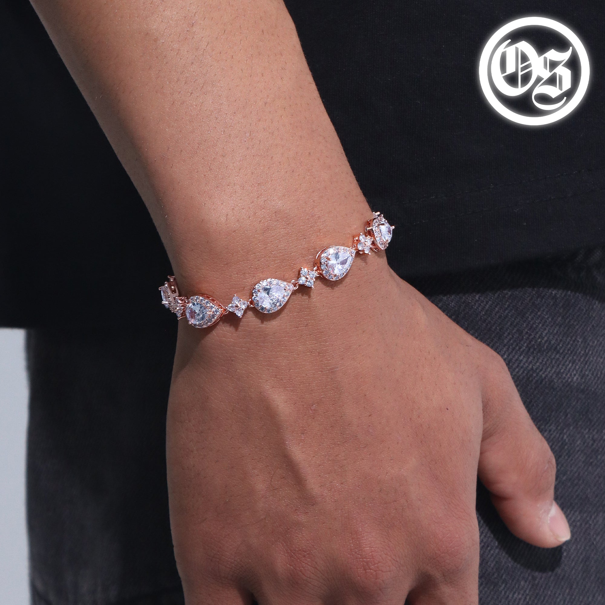 Armband mit Sterntropfen