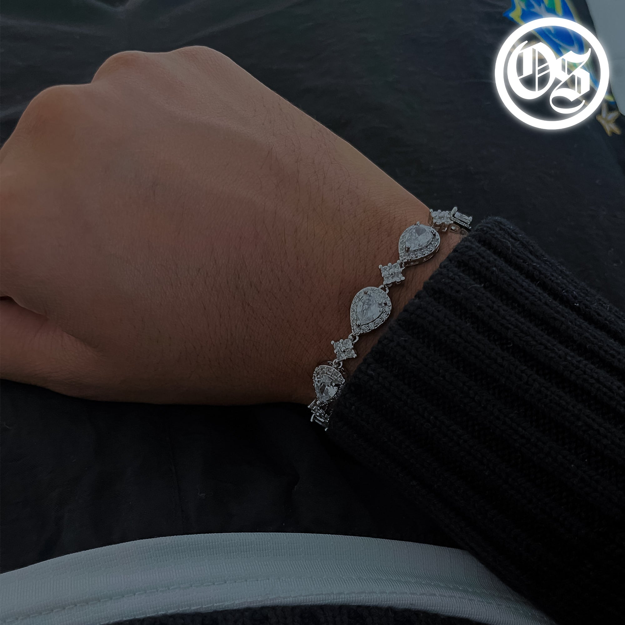 Armband mit Sterntropfen