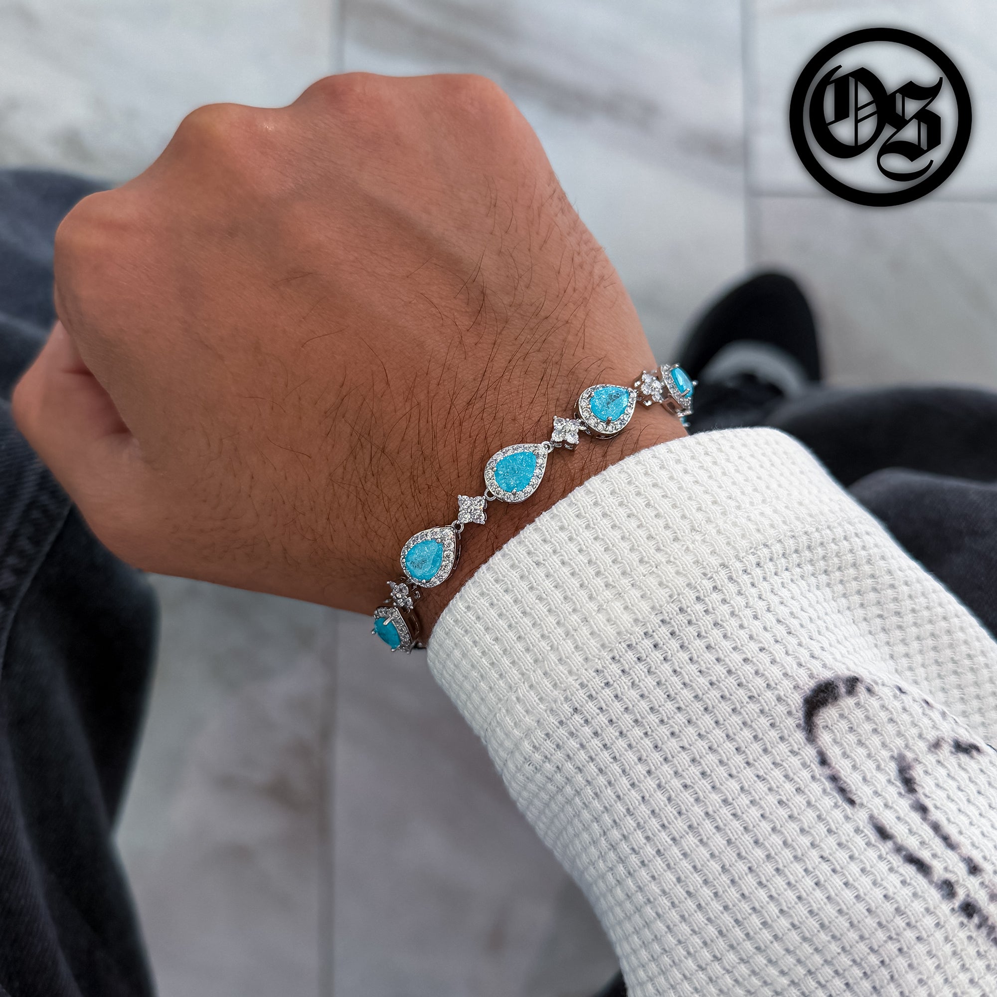 Armband mit Sterntropfen