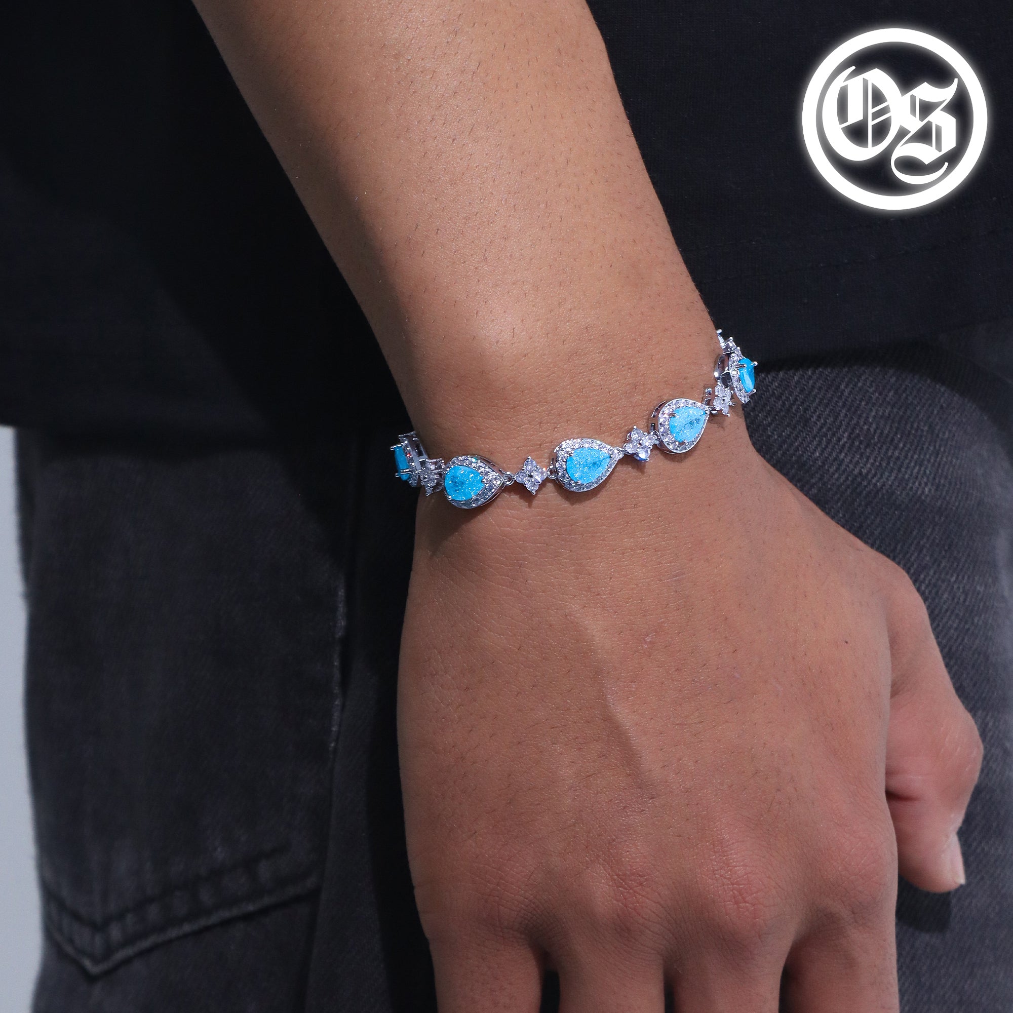 Armband mit Sterntropfen