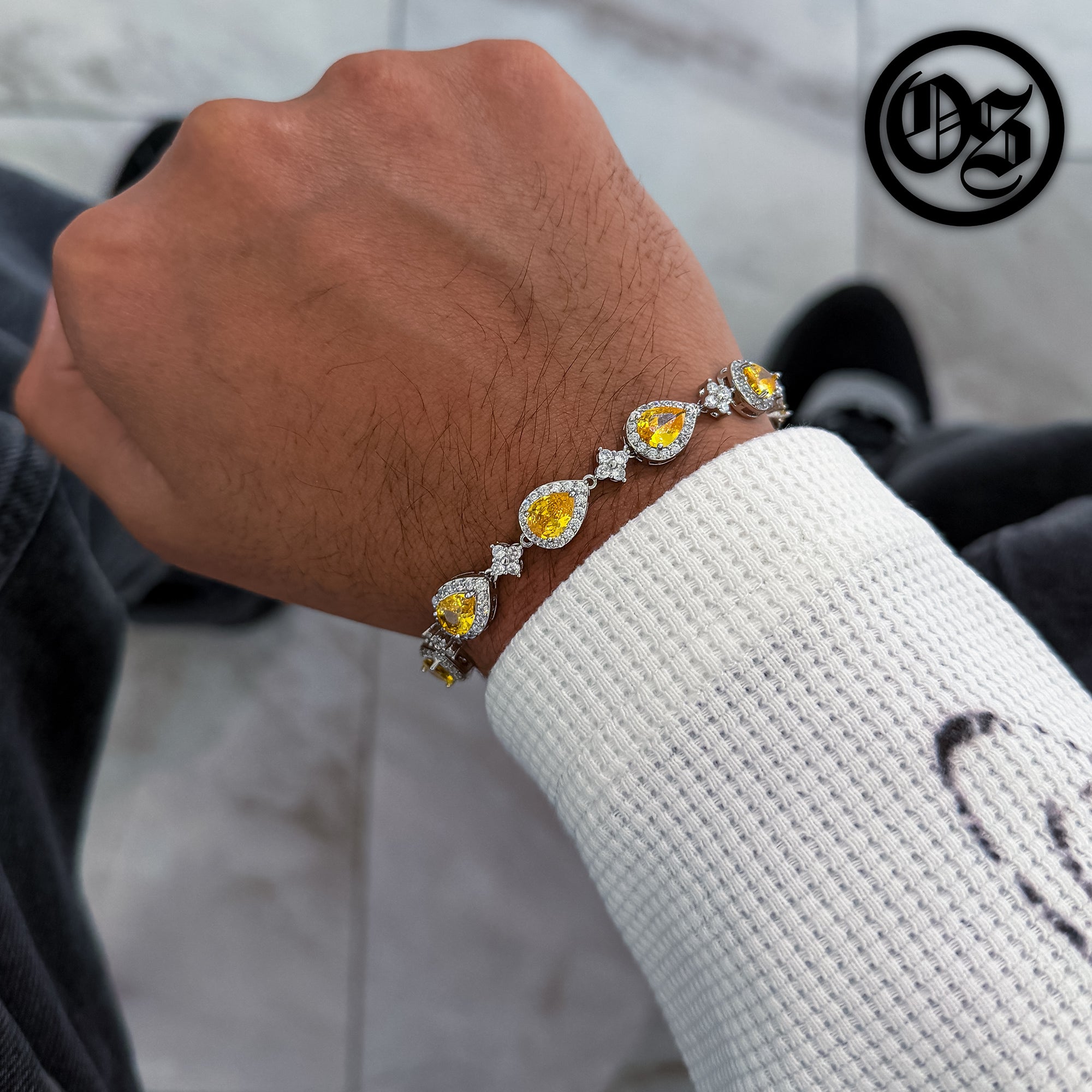 Armband mit Sterntropfen