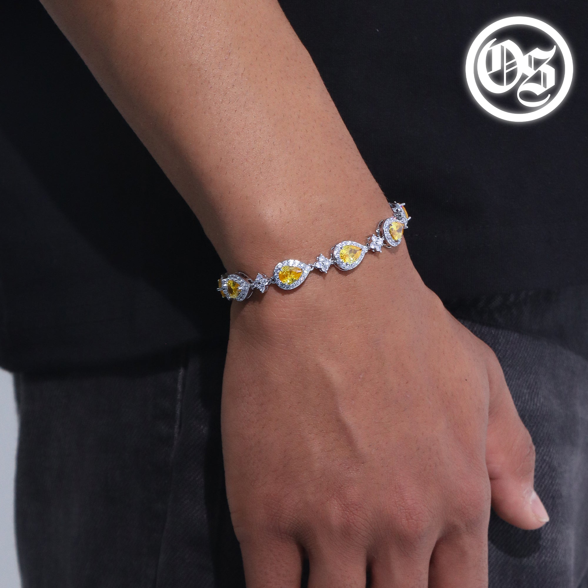 Armband mit Sterntropfen