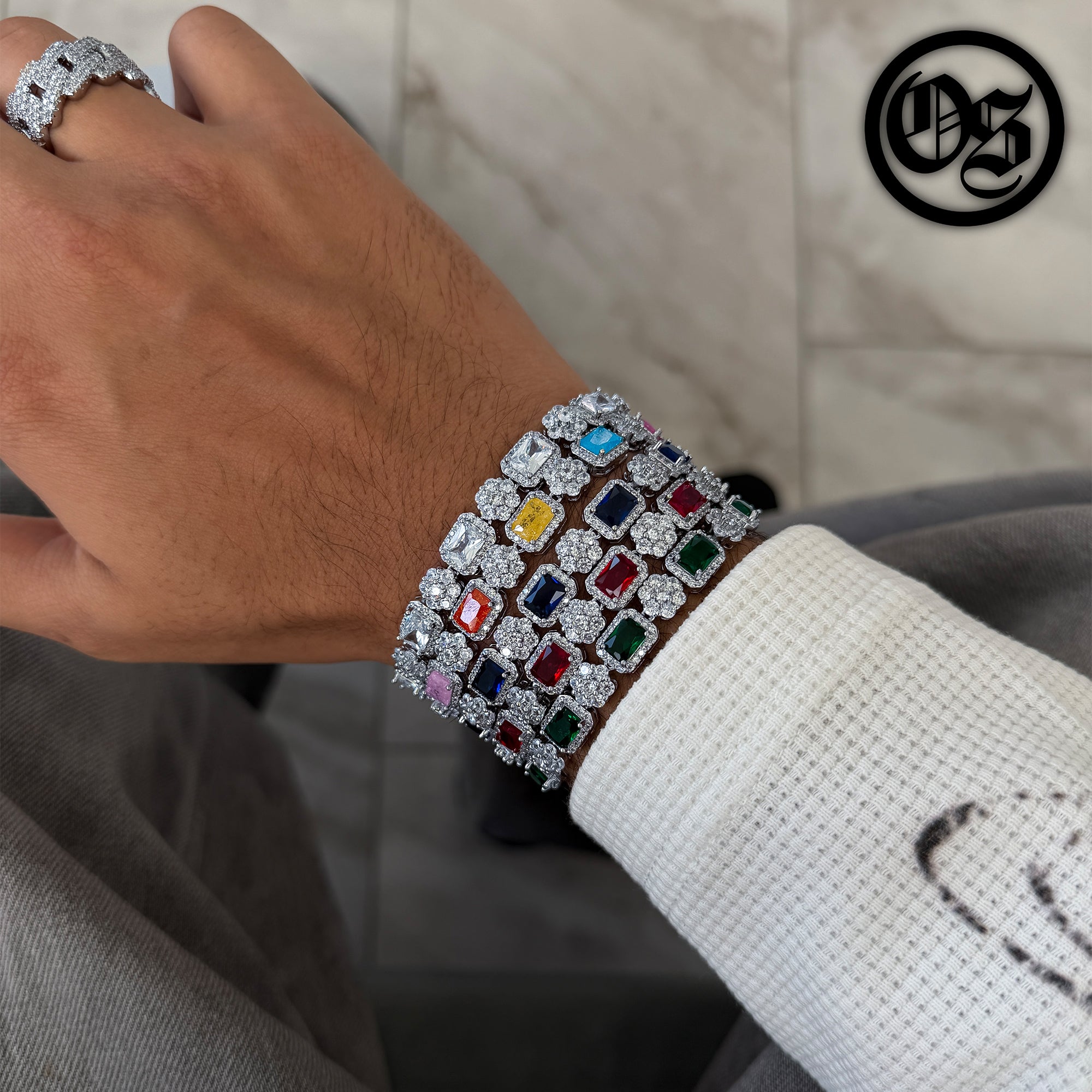 Stone Blossom Bracelets